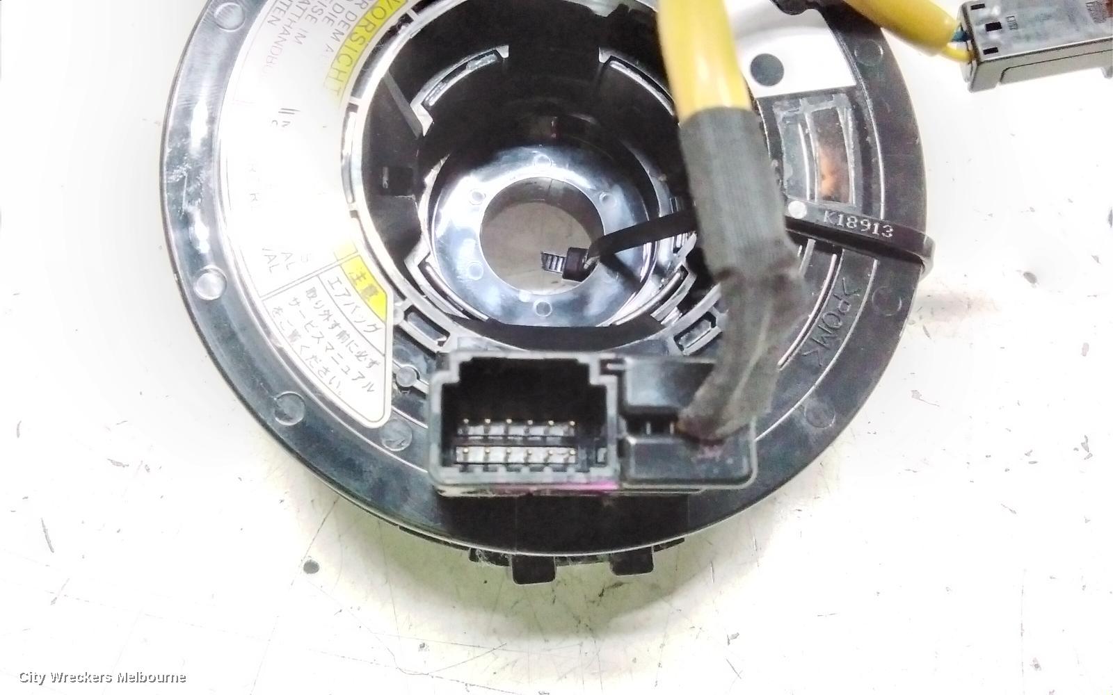 SUZUKI SWIFT AIRBAG MODULE/SENSOR, CLOCKSPRING, W/ STEERING CONTROL TYPE, FZ, 08/2010 - 03/2017