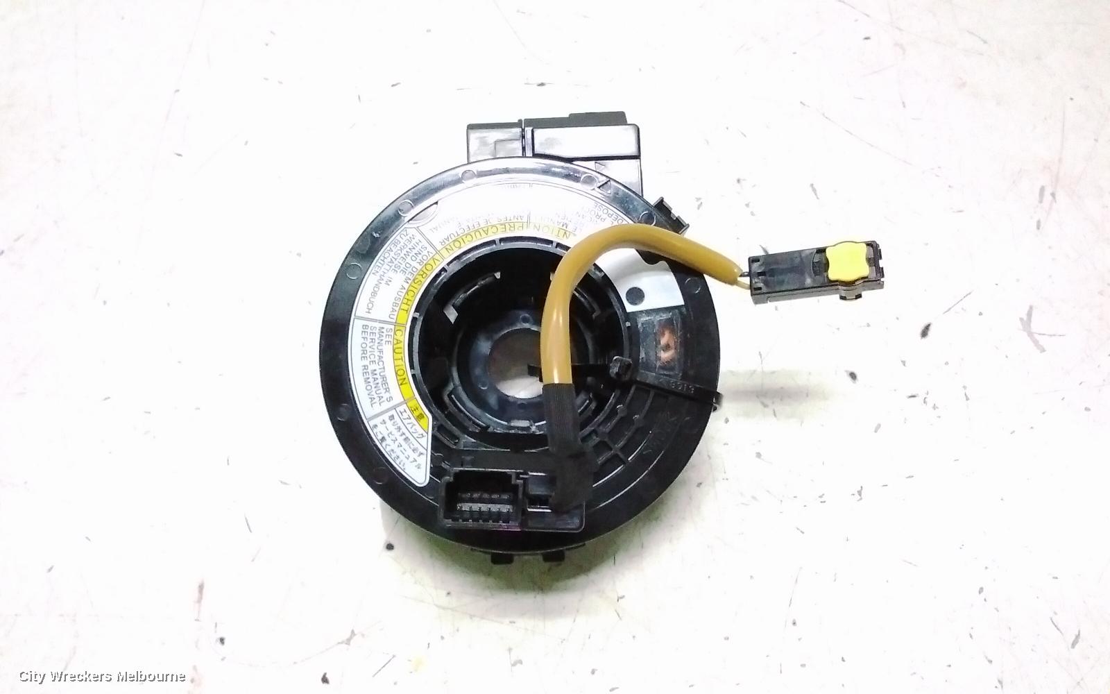 SUZUKI SWIFT AIRBAG MODULE/SENSOR, CLOCKSPRING, W/ STEERING CONTROL TYPE, FZ, 08/2010 - 03/2017