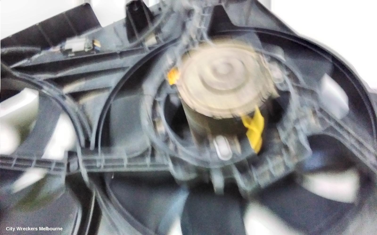 HOLDEN COMMODORE FAN, DUAL FAN ASSY, 3.8, VY1-VY2, 10/2002 - 10/2004