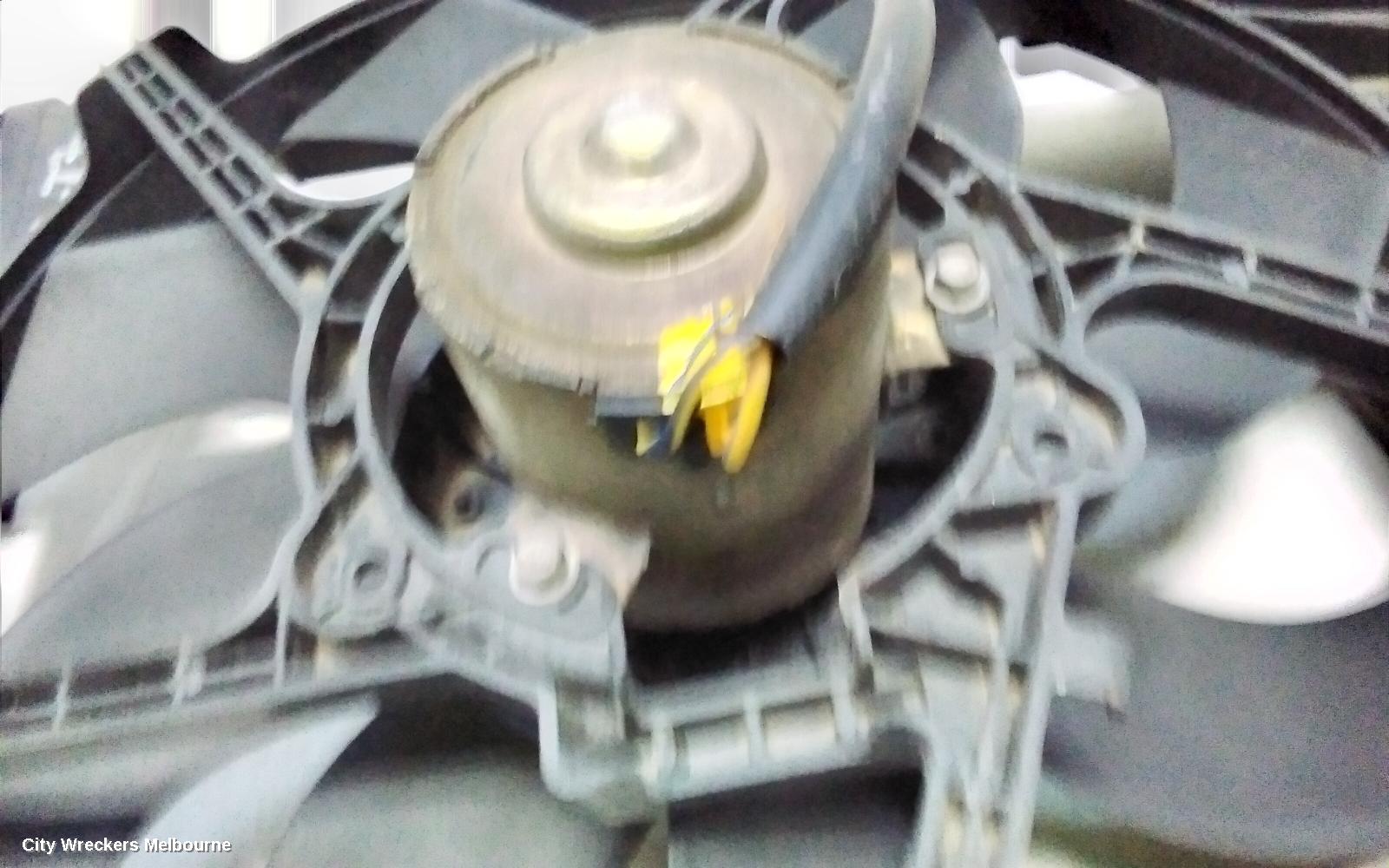 HOLDEN COMMODORE FAN, DUAL FAN ASSY, 3.8, VY1-VY2, 10/2002 - 10/2004
