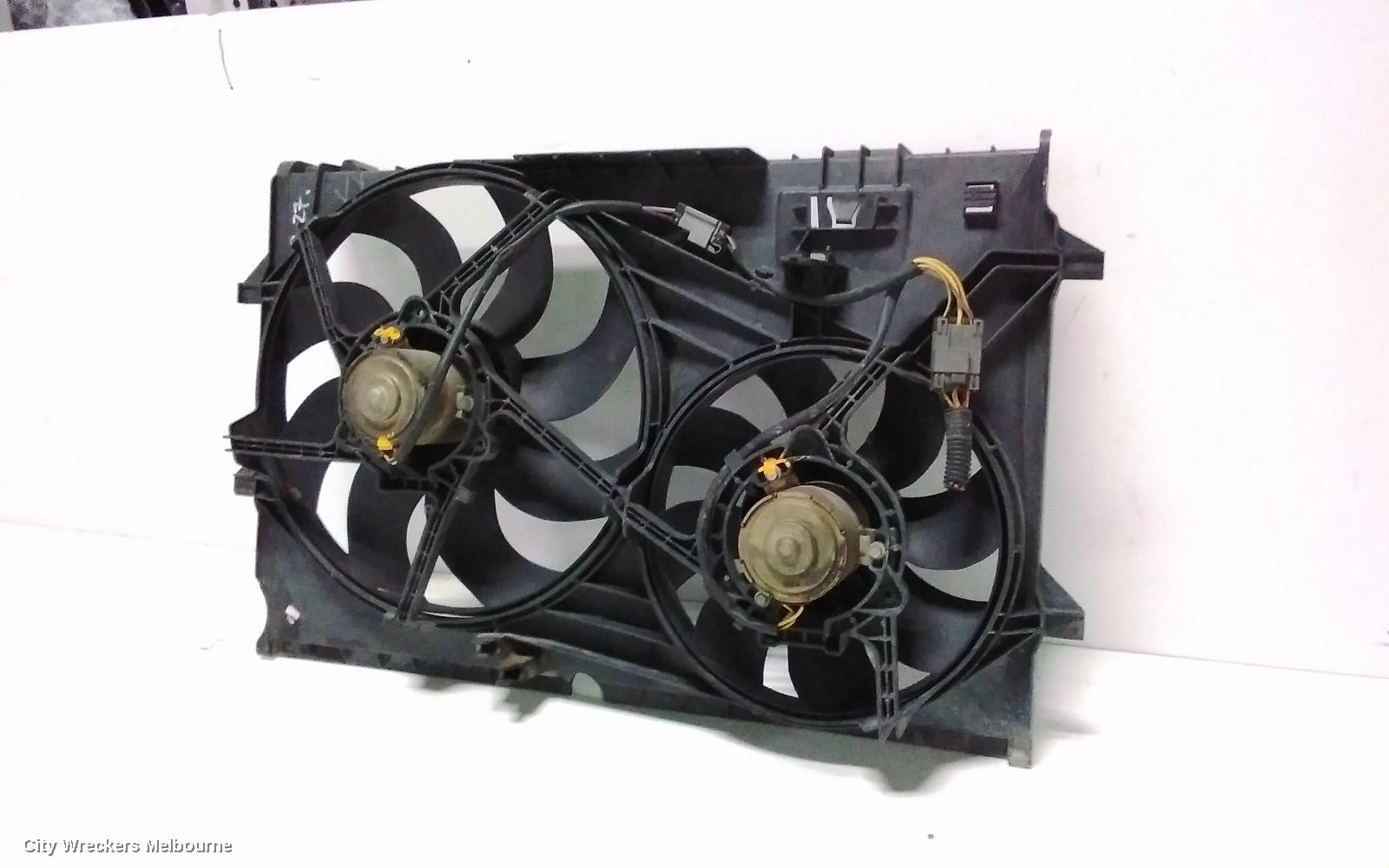 HOLDEN COMMODORE FAN, DUAL FAN ASSY, 3.8, VY1-VY2, 10/2002 - 10/2004