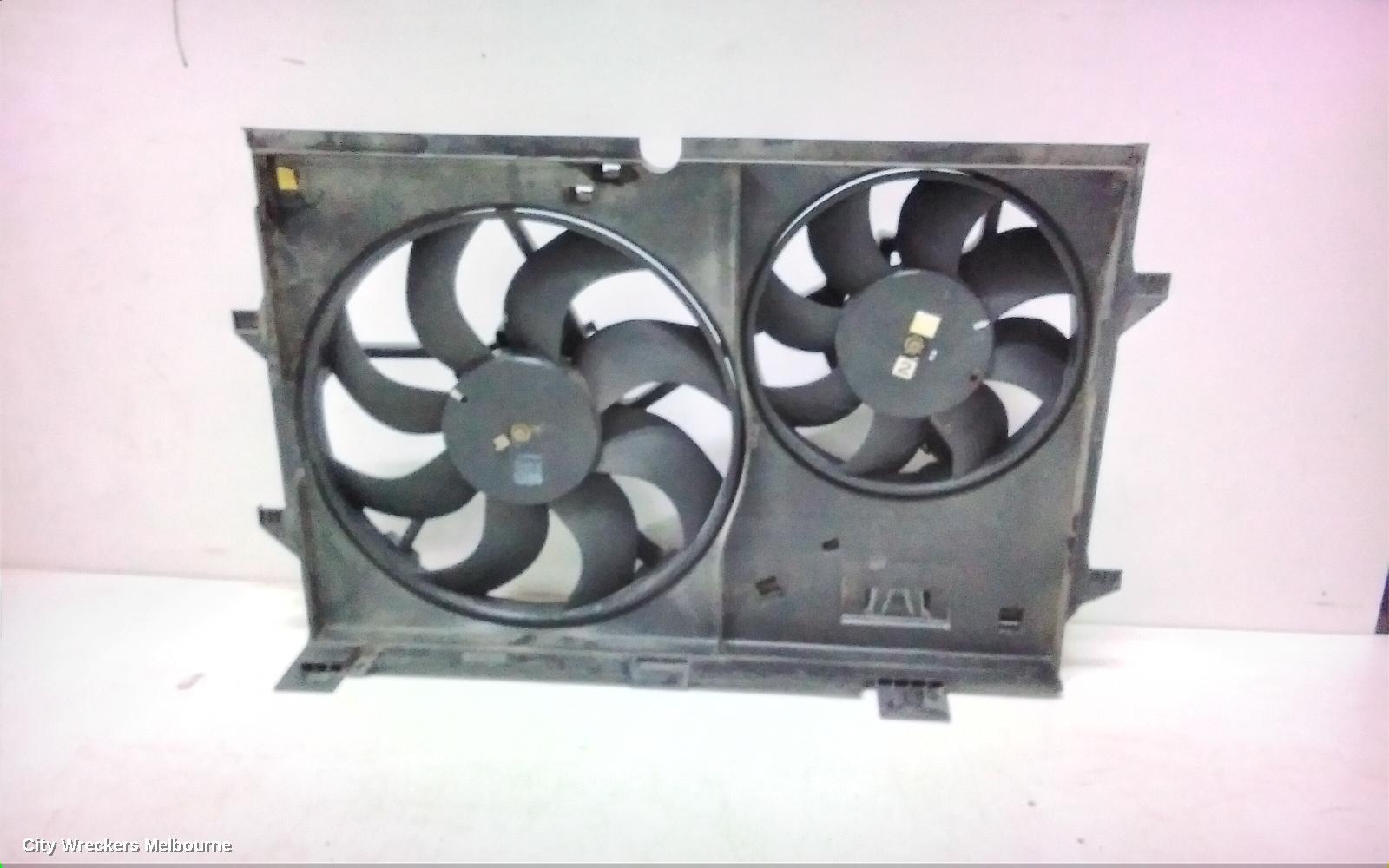 HOLDEN COMMODORE FAN, DUAL FAN ASSY, 3.8, VY1-VY2, 10/2002 - 10/2004