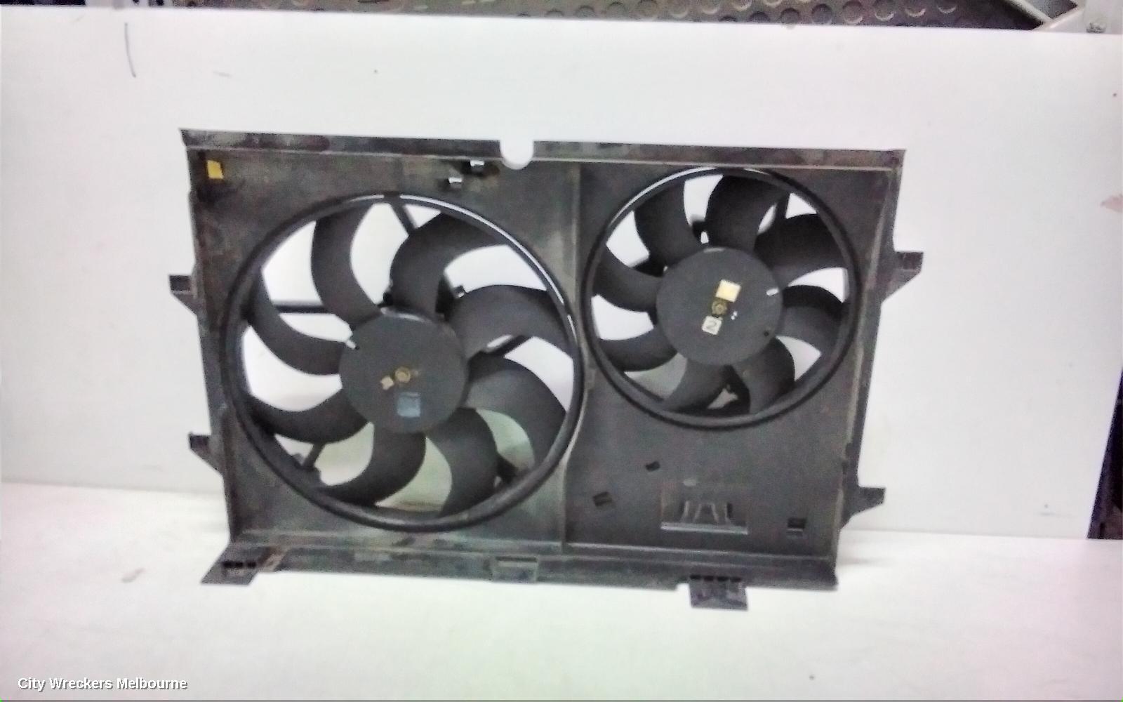 HOLDEN COMMODORE FAN, DUAL FAN ASSY, 3.8, VY1-VY2, 10/2002 - 10/2004