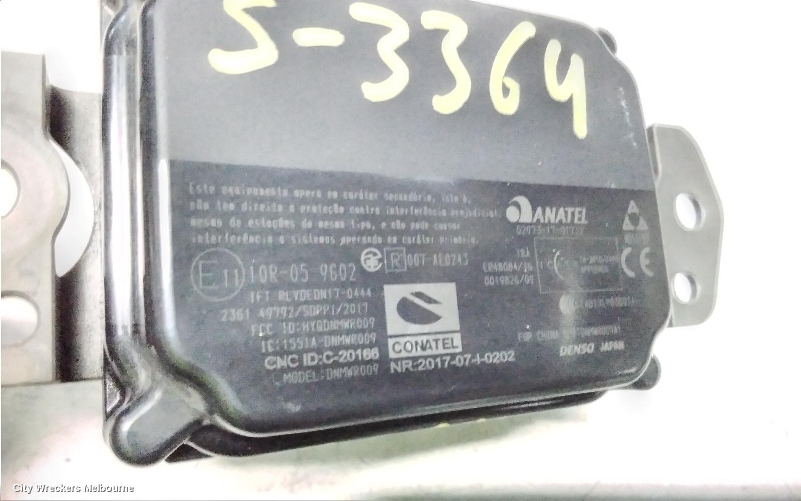 TOYOTA CAMRY, XV70, 09/2017 - 05/2024, FRONT BAR RADAR MODULE : 88210-62020: 146679