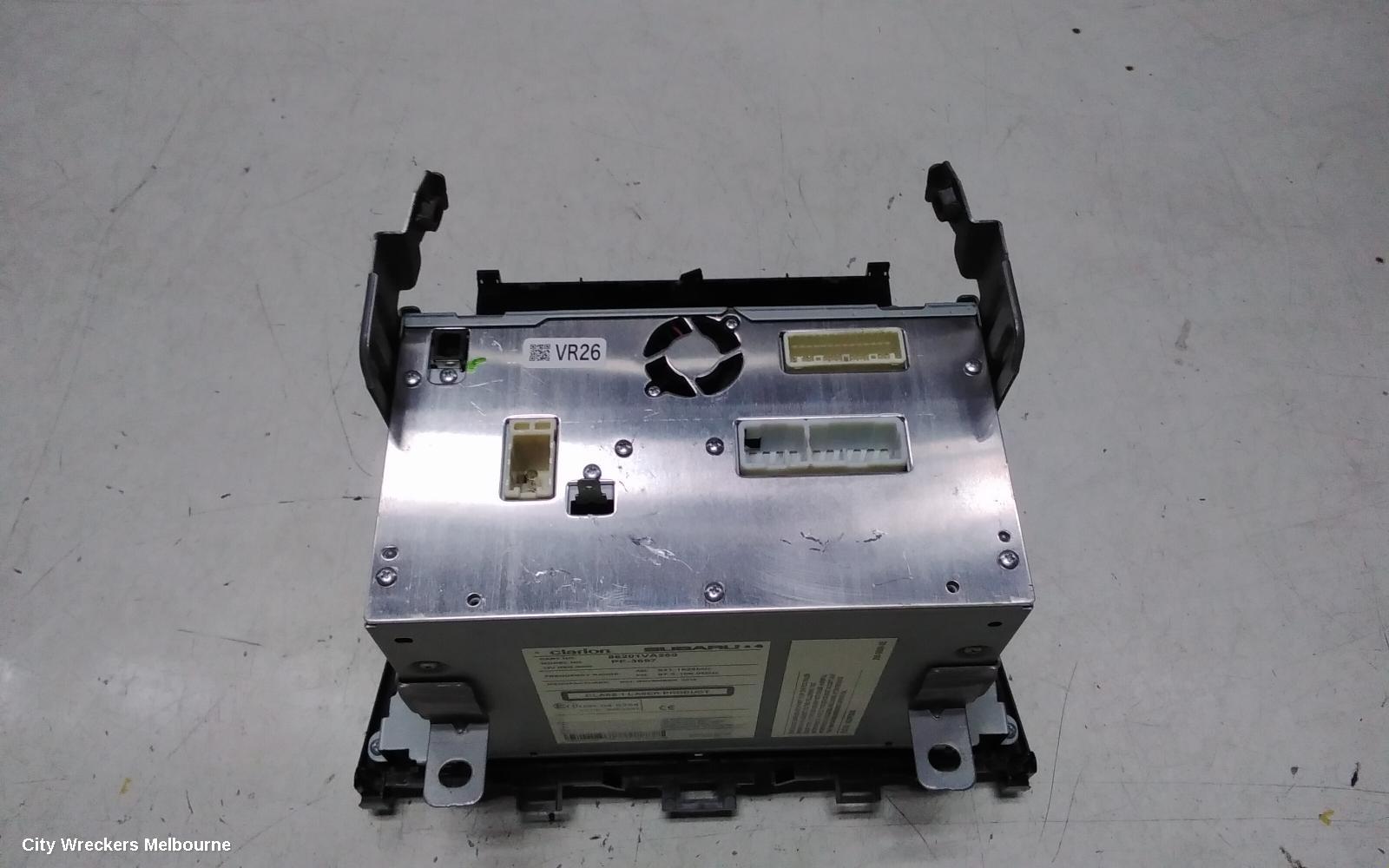 SUBARU LEVORG RADIO/CD/DVD/SAT/TV, DISPLAY SCREEN, NON SAT NAV TYPE, V1, 05/2016 - 12/2020