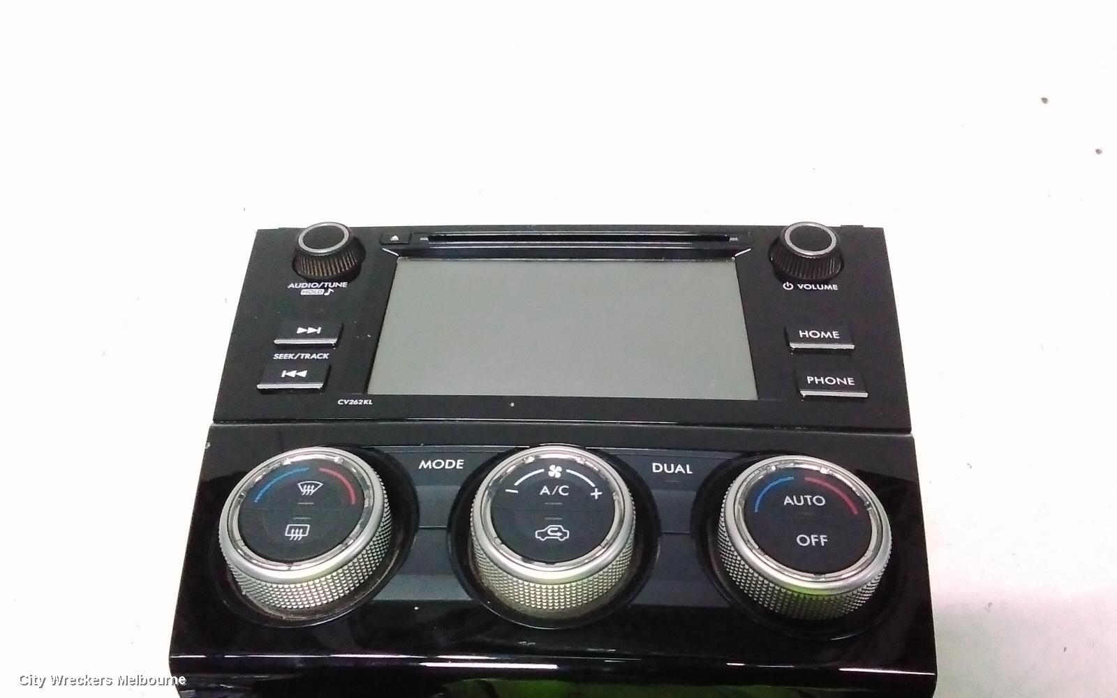 SUBARU LEVORG RADIO/CD/DVD/SAT/TV, DISPLAY SCREEN, NON SAT NAV TYPE, V1, 05/2016 - 12/2020