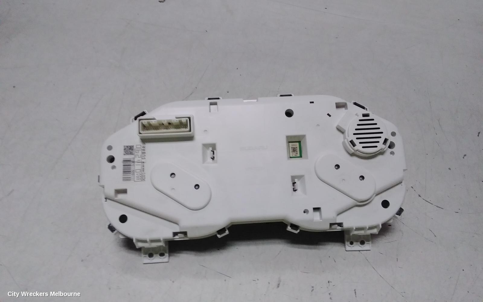 SUBARU LEVORG INSTRUMENT CLUSTER, PETROL, AUTO T/M, V1, 05/2016 - 12/2020