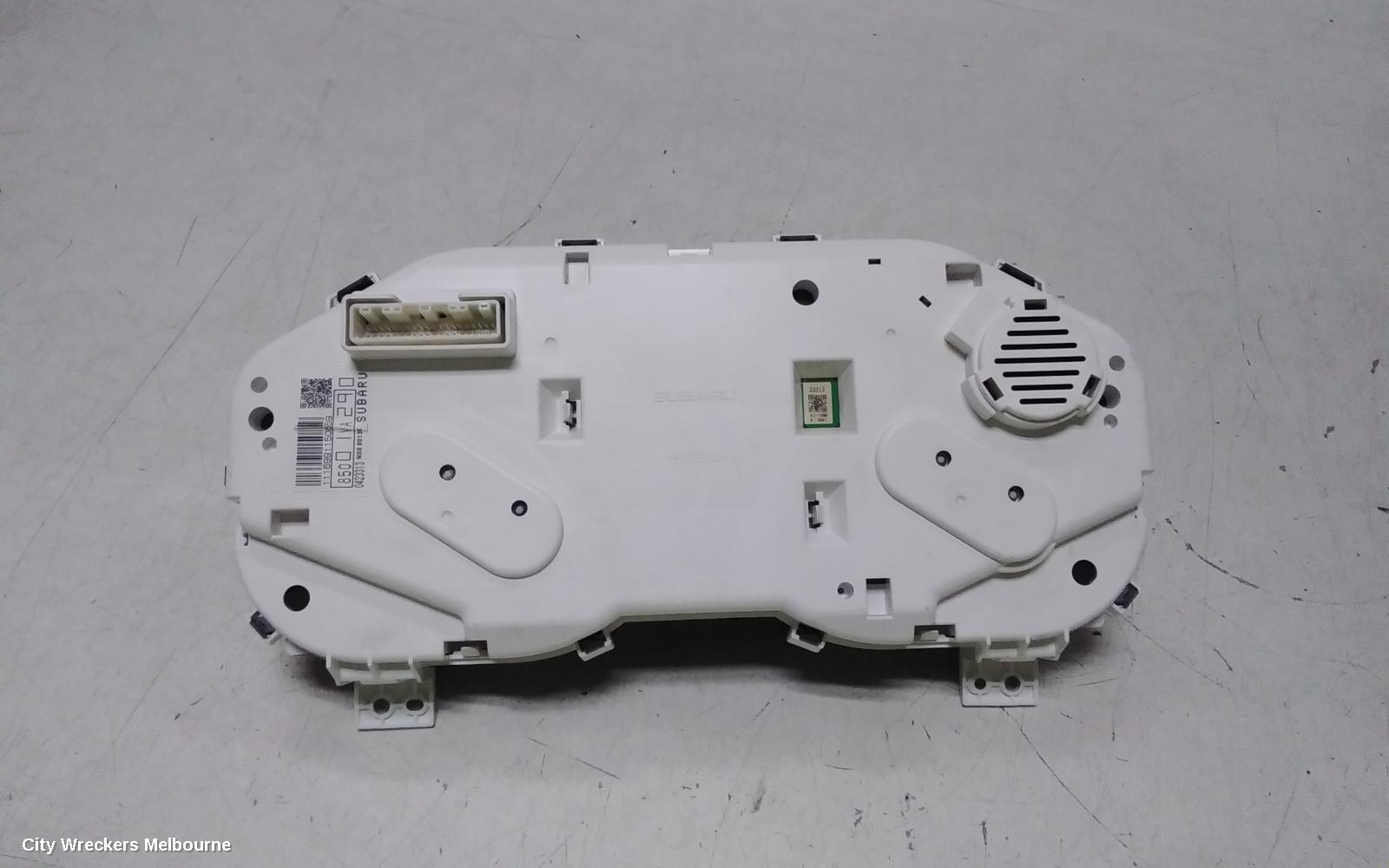 SUBARU LEVORG INSTRUMENT CLUSTER, PETROL, AUTO T/M, V1, 05/2016 - 12/2020