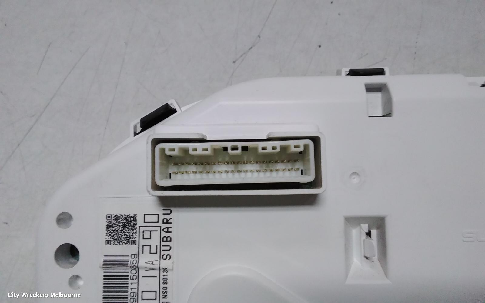 SUBARU LEVORG INSTRUMENT CLUSTER, PETROL, AUTO T/M, V1, 05/2016 - 12/2020