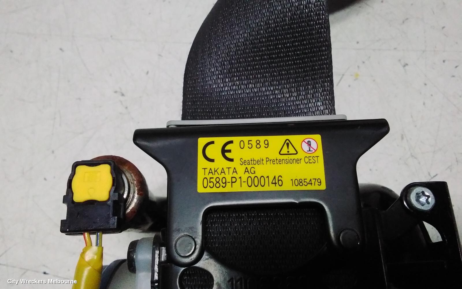 SUBARU LEVORG SEATBELT/STALK, LH FRONT, SEAT BELT ONLY, V1, 05/2016 - 12/2020