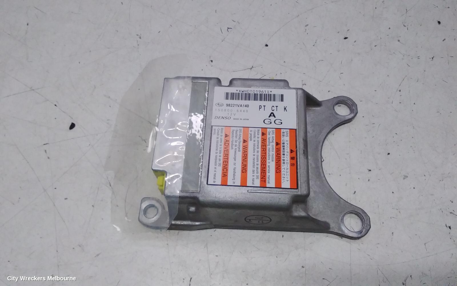 SUBARU LEVORG AIRBAG MODULE/SENSOR, MODULE, V1, 06/2017 - 12/2020