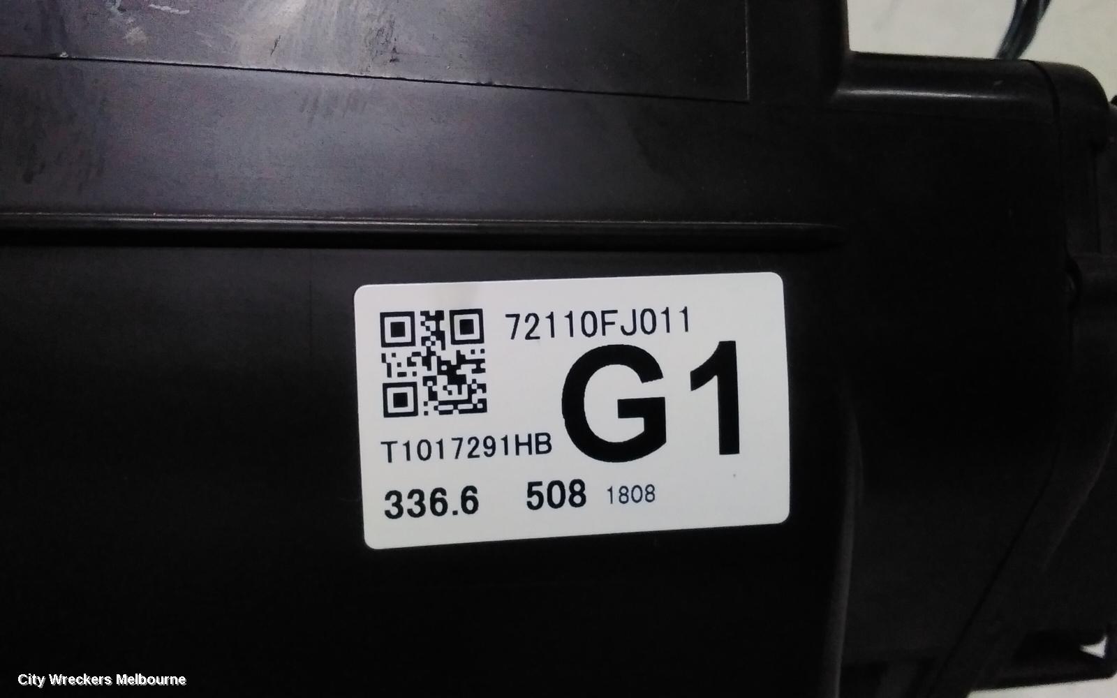 SUBARU LEVORG HEATER CORE/BOX, V1, 05/2016 - 12/2020