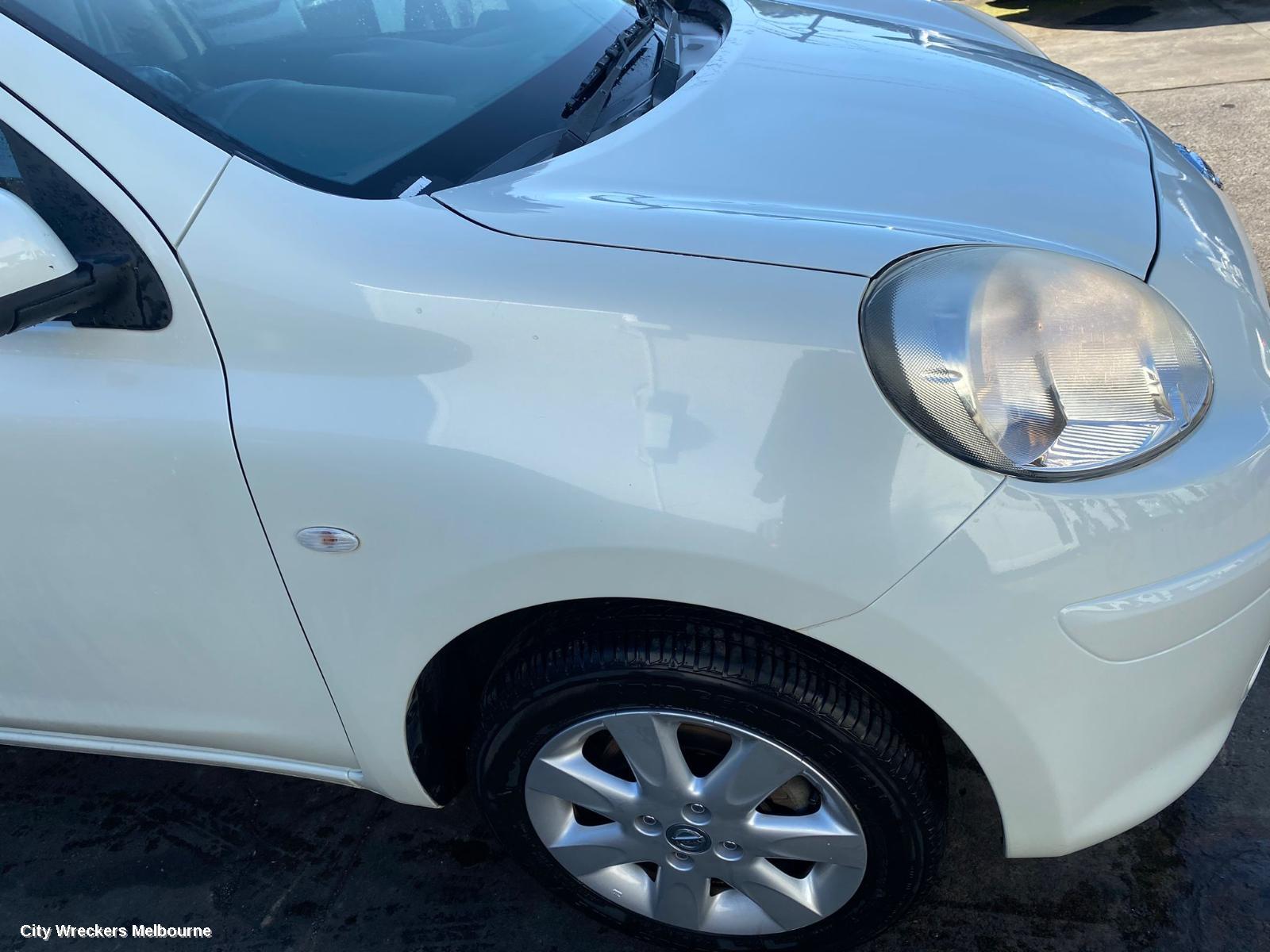 NISSAN MICRA RIGHT GUARD LINER, K13, 12/2012 - 03/2015