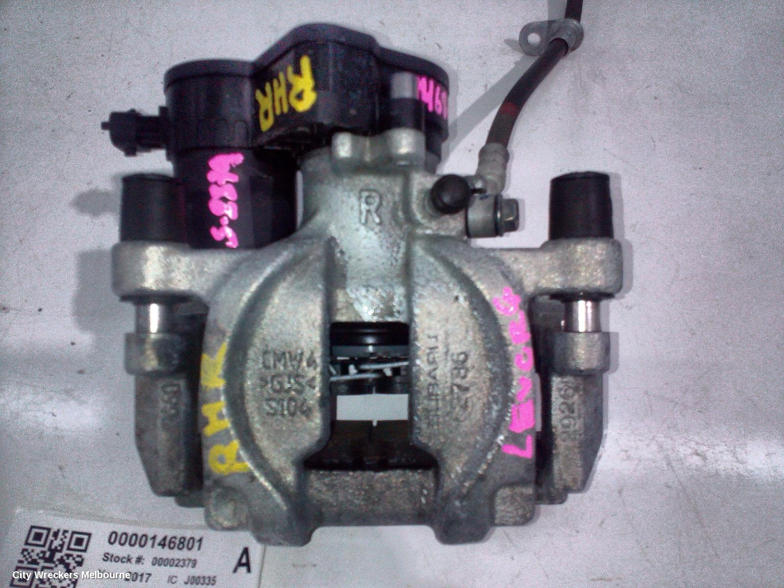 SUBARU LEVORG CALIPER, RH REAR, PETROL, V1, 05/2016 - 12/2020