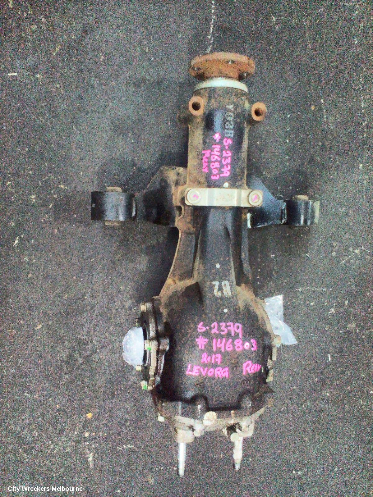 SUBARU LEVORG DIFFERENTIAL CENTRE, V1, REAR, 2.0, PETROL, 05/2016 - 12/2020