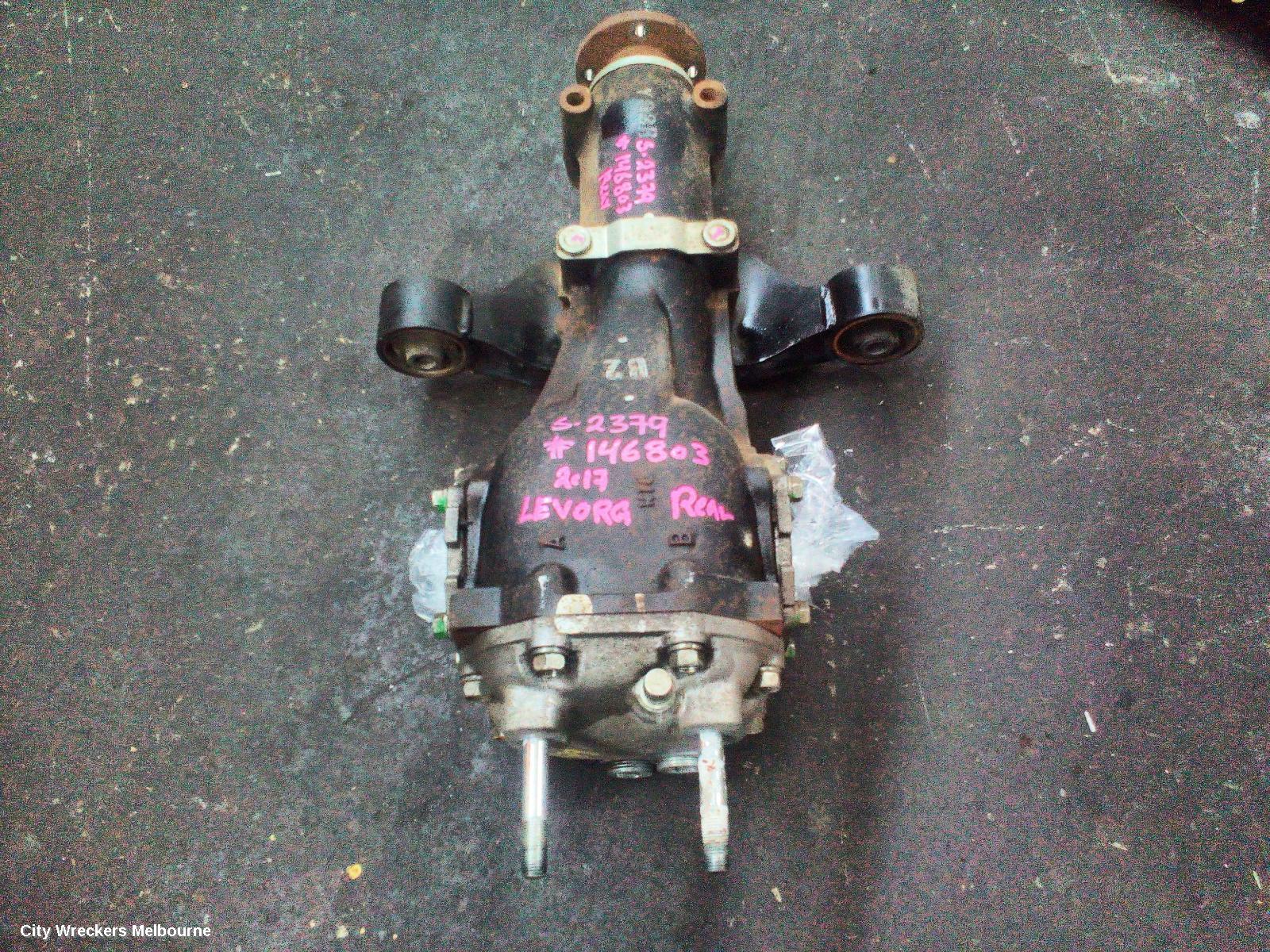 SUBARU LEVORG DIFFERENTIAL CENTRE, V1, REAR, 2.0, PETROL, 05/2016 - 12/2020