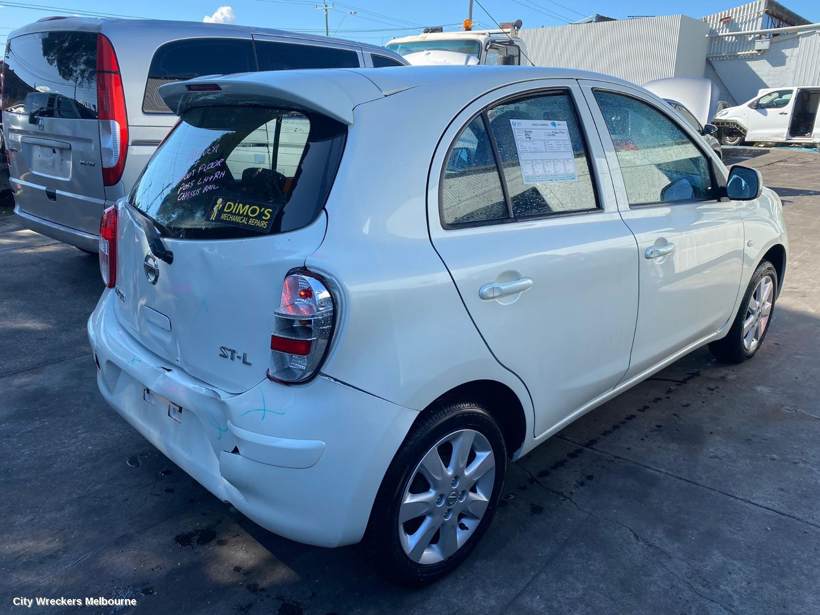 NISSAN MICRA RIGHT GUARD LINER, K13, 12/2012 - 03/2015