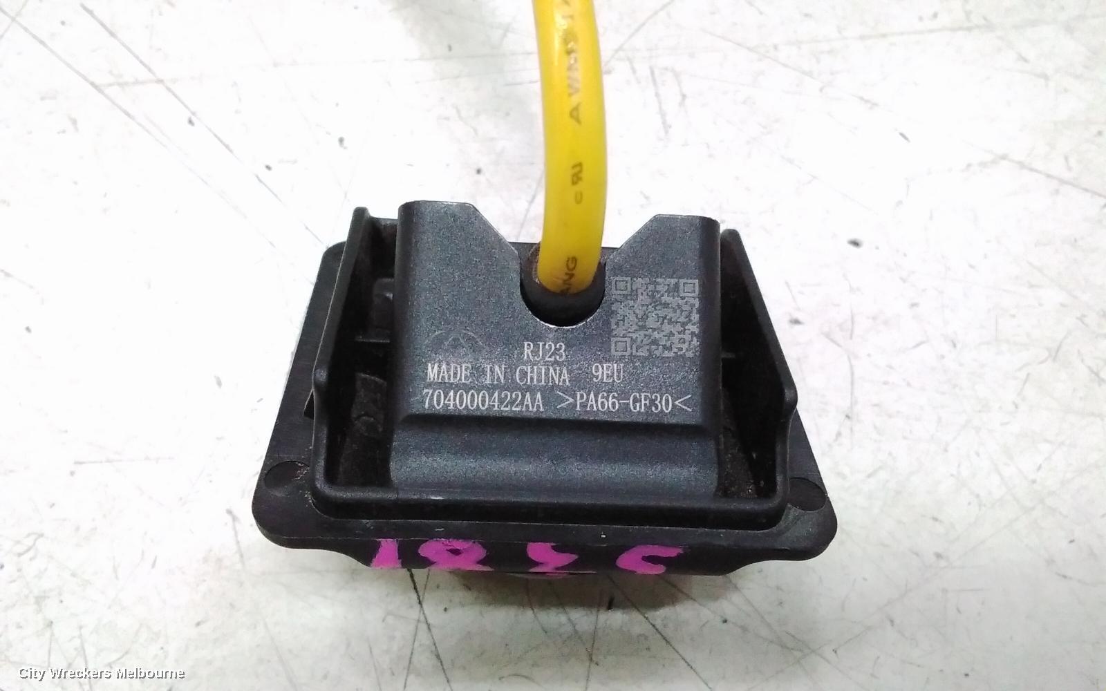 CHERY OMODA 5 REVERSE CAMERA, T34/T19C, REVERSE CAMERA (TAILGATE HANDLE MOUNTED), 12/2022 ONWARDS