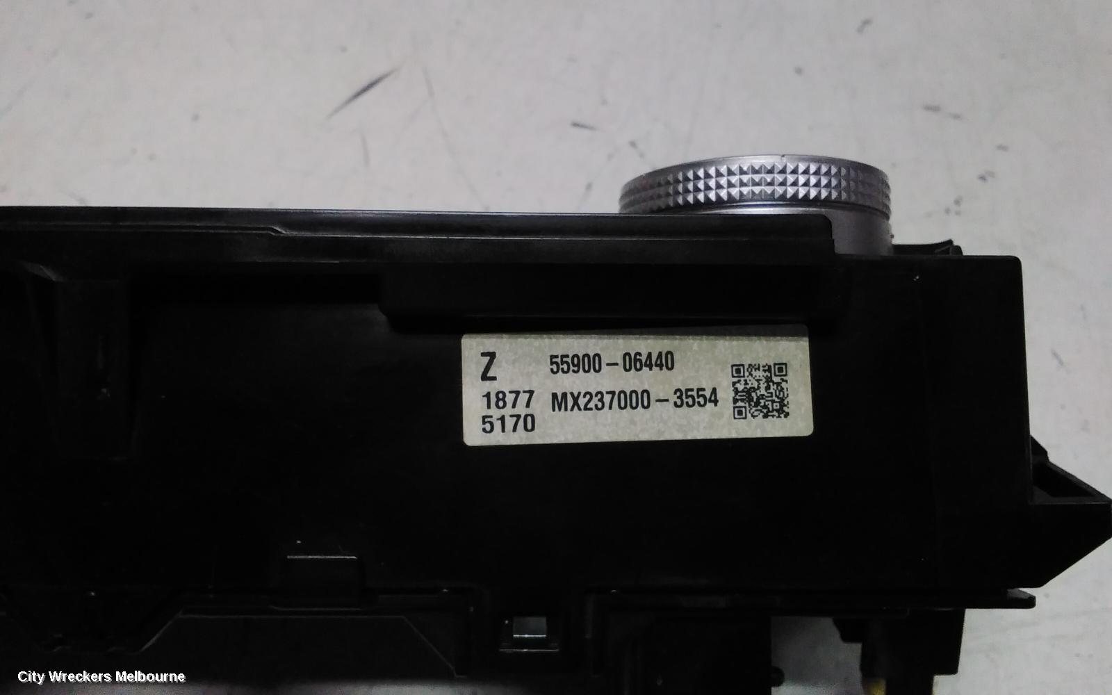 TOYOTA CAMRY HEATER/AC CONTROLS, ASV50/AVV50, CLIMATE CONTROL TYPE, 11/2011 - 10/2017