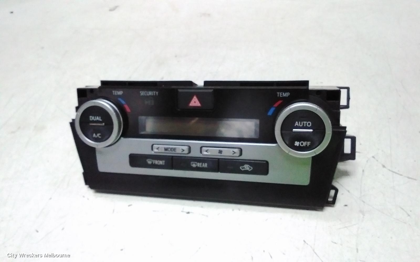 TOYOTA CAMRY HEATER/AC CONTROLS, ASV50/AVV50, CLIMATE CONTROL TYPE, 11/2011 - 10/2017