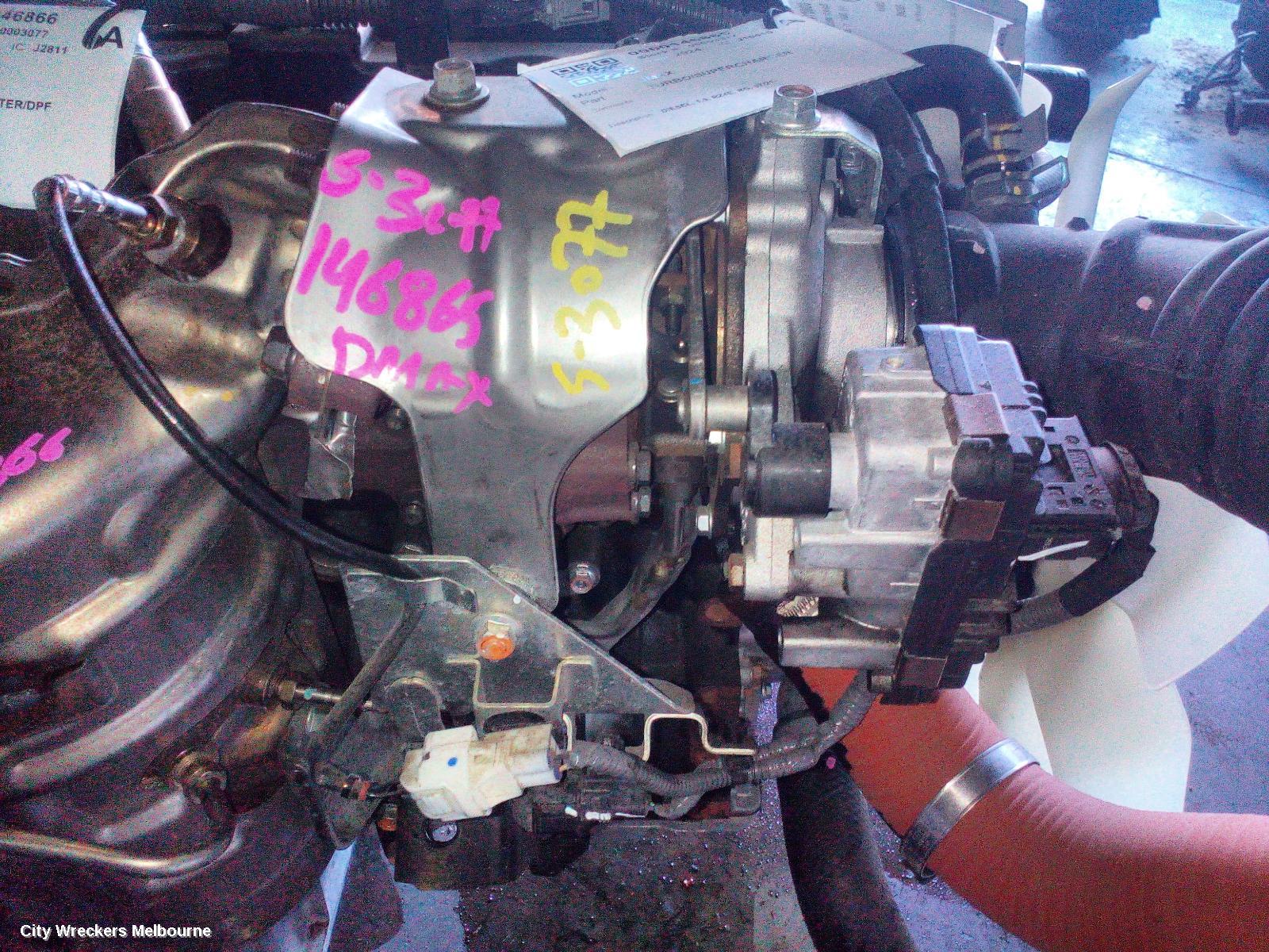 ISUZU DMAX TURBO SUPERCHARGER, DIESEL, 1.9, RZ4E, RG, 07/2021 ONWARDS