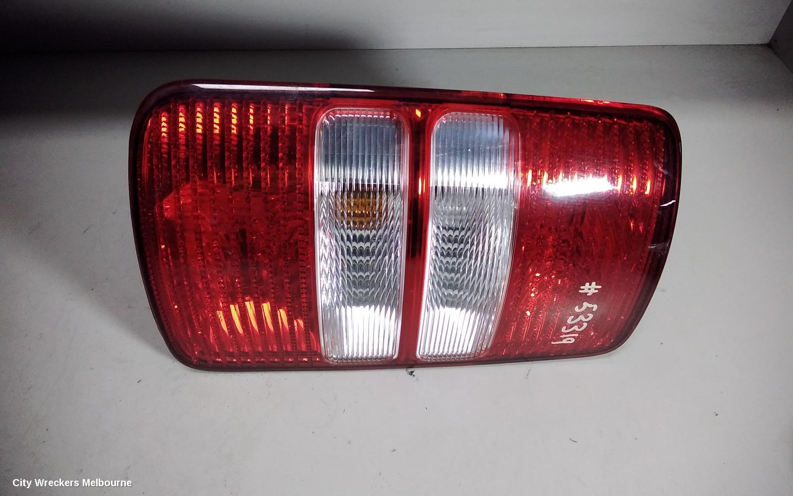 VOLKSWAGEN CADDY LEFT TAILLIGHT, 2K, 08/2010 - 06/2015