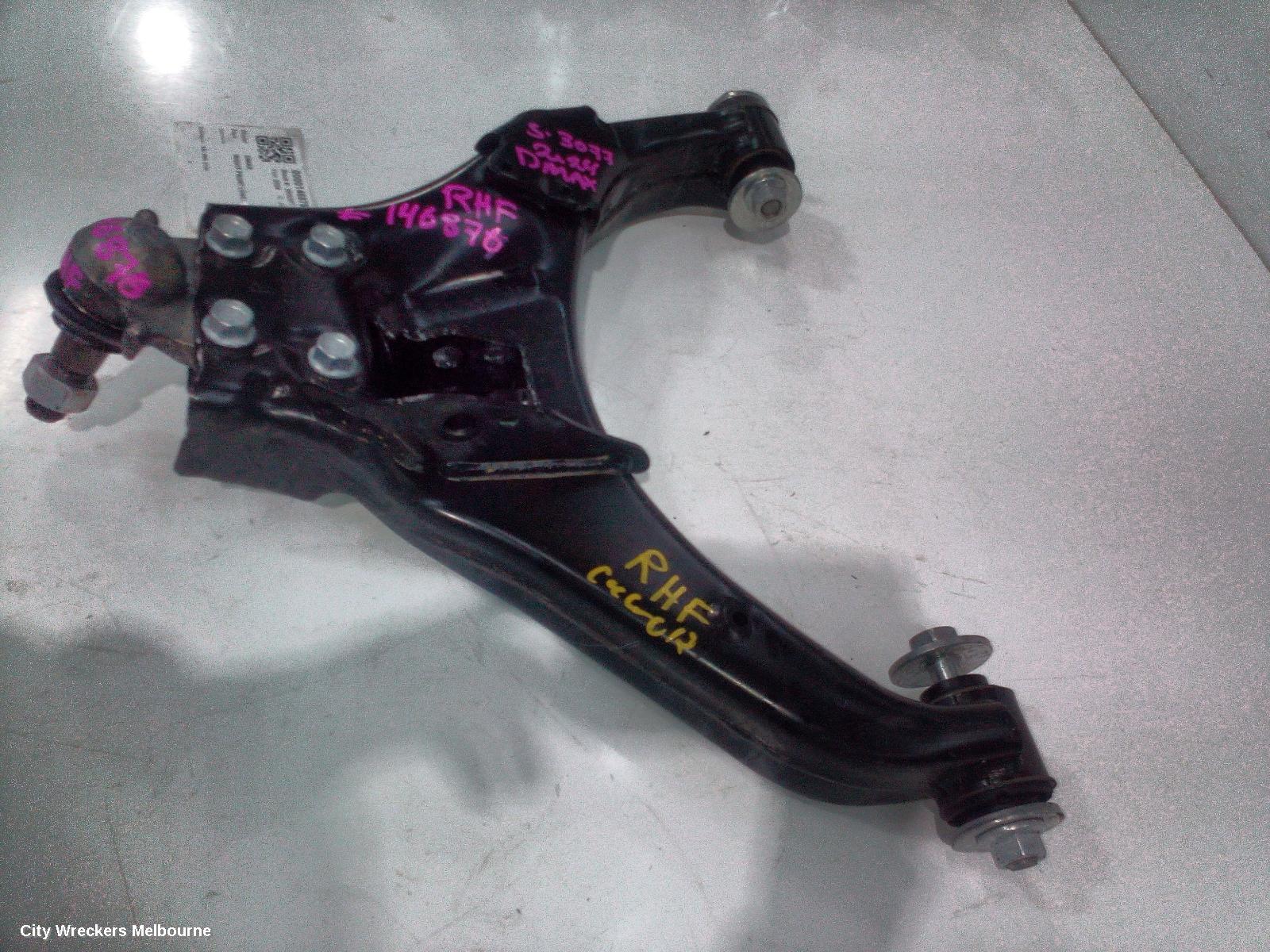 ISUZU DMAX RIGHT FRONT LOWER CONTROL ARM, RG, 2WD, 07/2020 ONWARDS