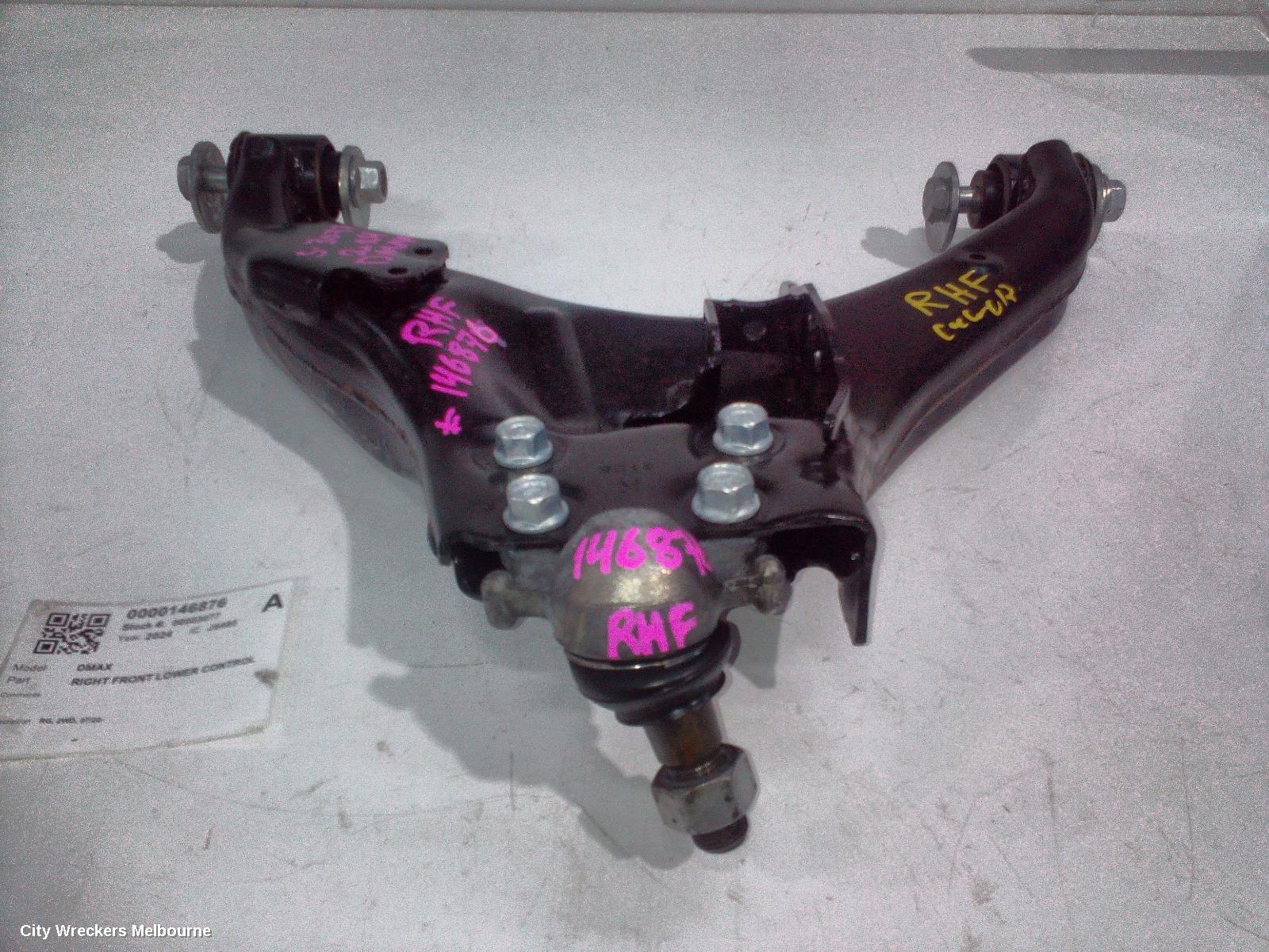 ISUZU DMAX RIGHT FRONT LOWER CONTROL ARM, RG, 2WD, 07/2020 ONWARDS