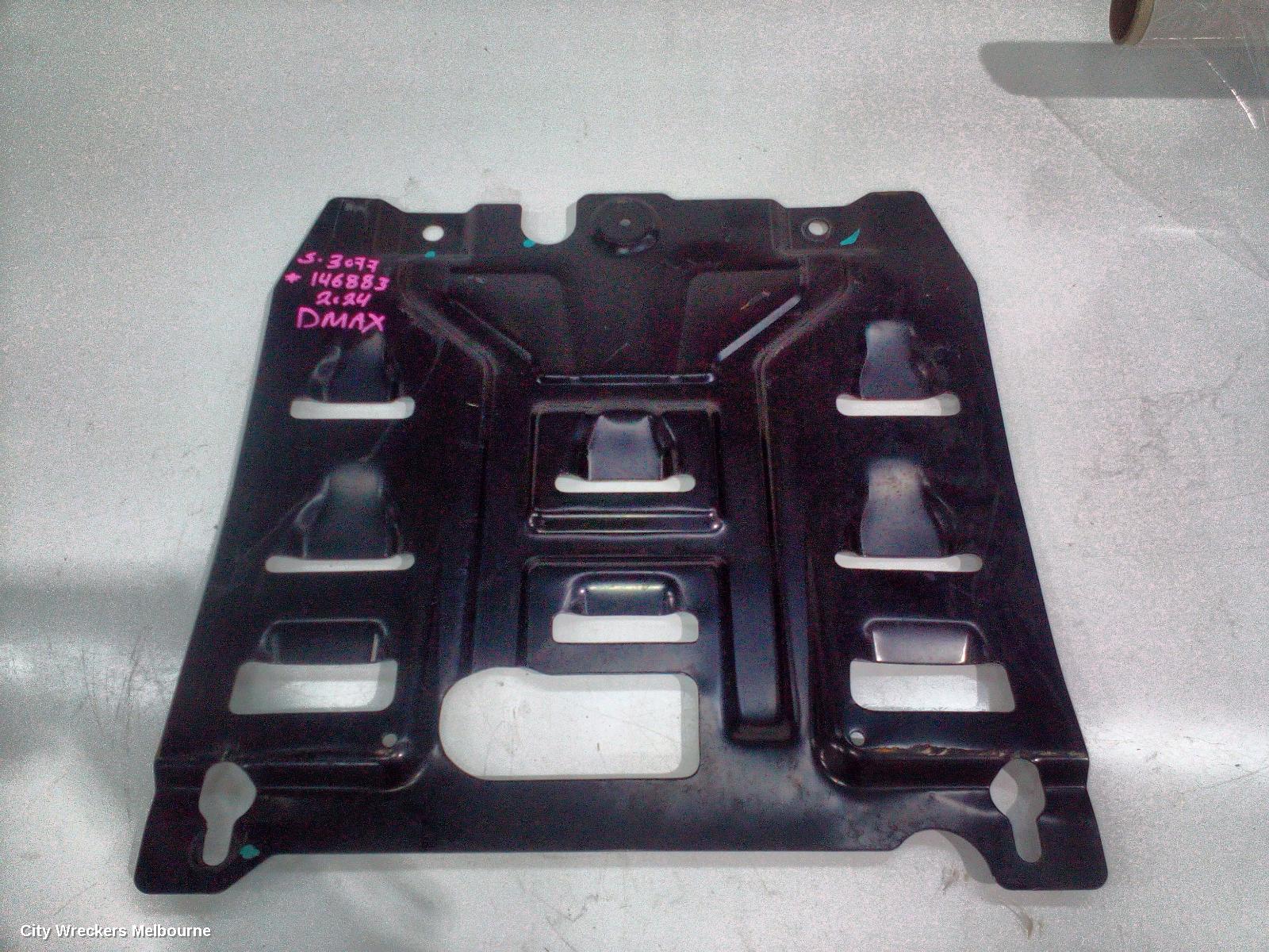 ISUZU DMAX LOWER ENGINE SPLASH TRAY, RG, MAIN ENGINE UNDERTRAY, 07/2020 ONWARDS