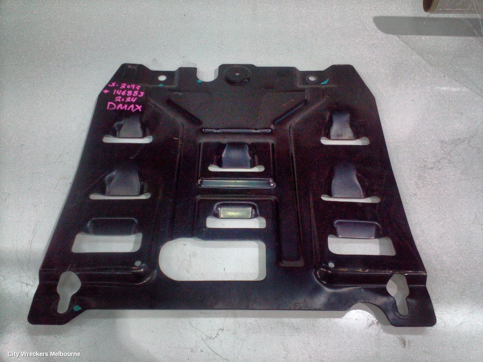 ISUZU DMAX LOWER ENGINE SPLASH TRAY, RG, MAIN ENGINE UNDERTRAY, 07/2020 ONWARDS