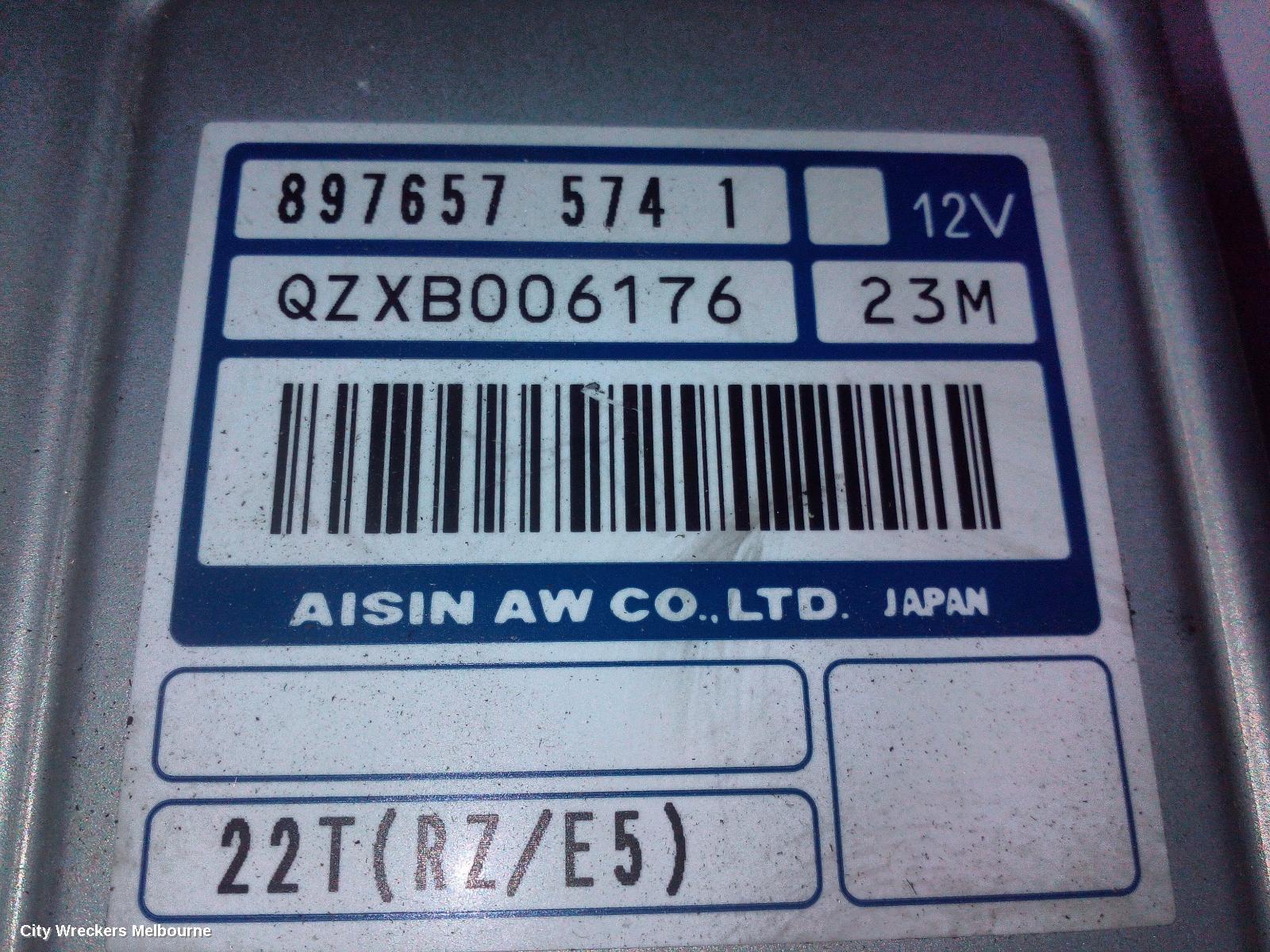 ISUZU DMAX ECU, RG, ENGINE ECU, 1.9, DIESEL, TURBO, ECU ONLY, 07/2021 ONWARDS