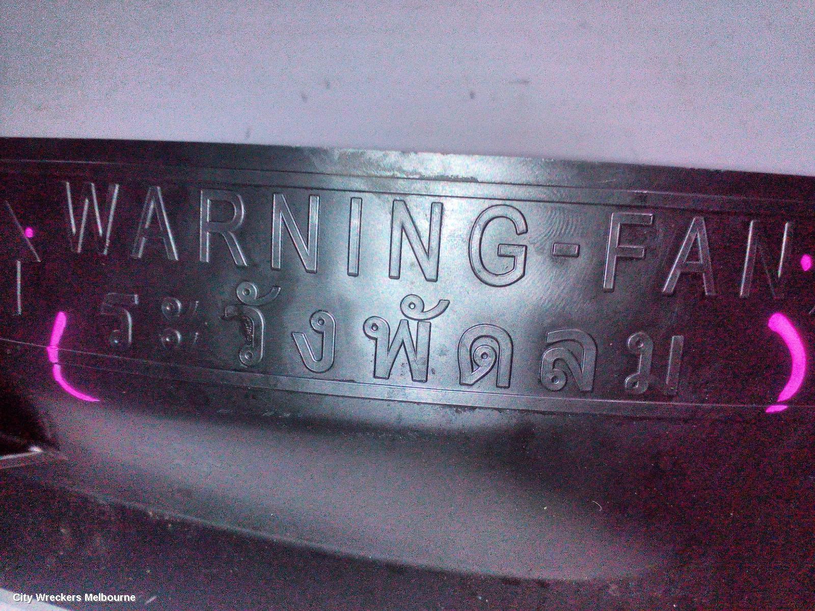 ISUZU DMAX FAN SHROUD, RG, 1.9, RZ4E-TC, DIESEL, 07/2021 ONWARDS