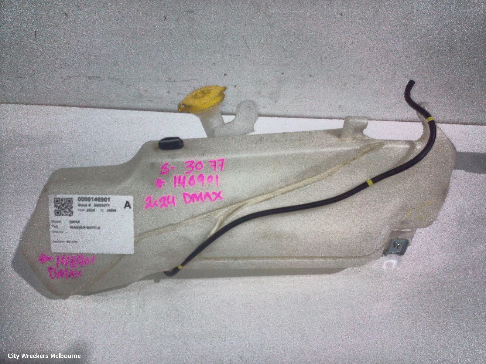 ISUZU DMAX WASHER BOTTLE, RG, 07/2020 ONWARDS