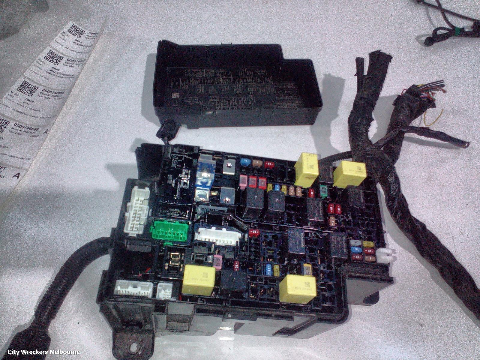 ISUZU DMAX FUSE BOX, ENGINE BAY, RG, 07/2020 ONWARDS