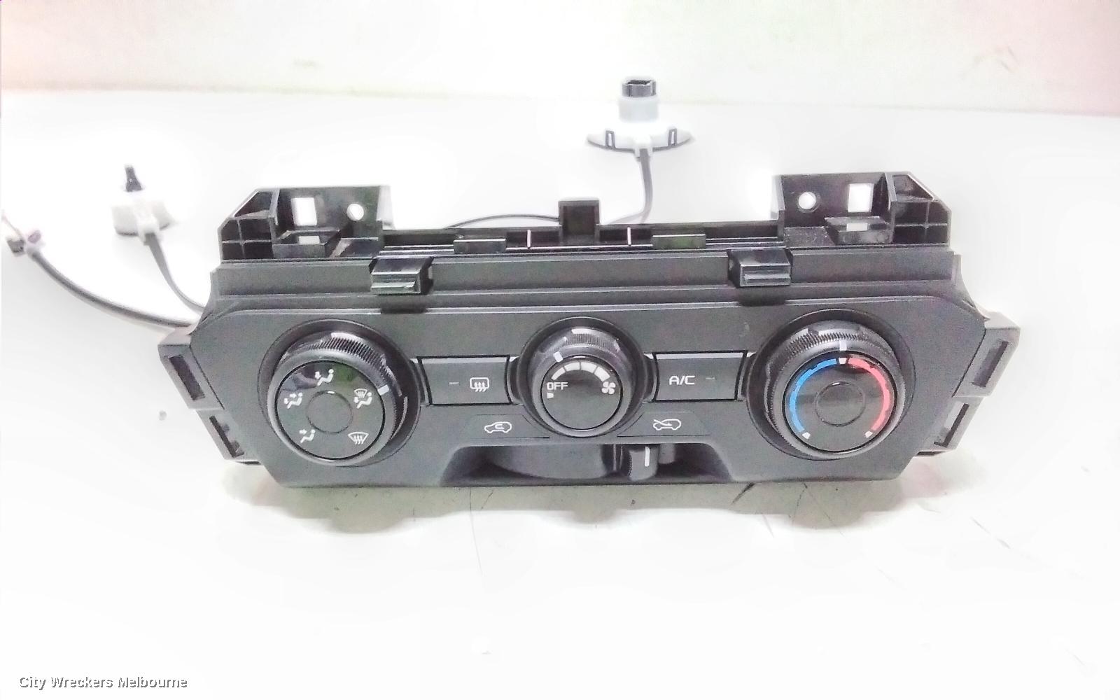 ISUZU DMAX HEATER/AC CONTROLS, NON CLIMATE CONTROL, W/ DEMIST TYPE (EXTRA/DUAL CAB), RG, 07/2020 ONWARDS