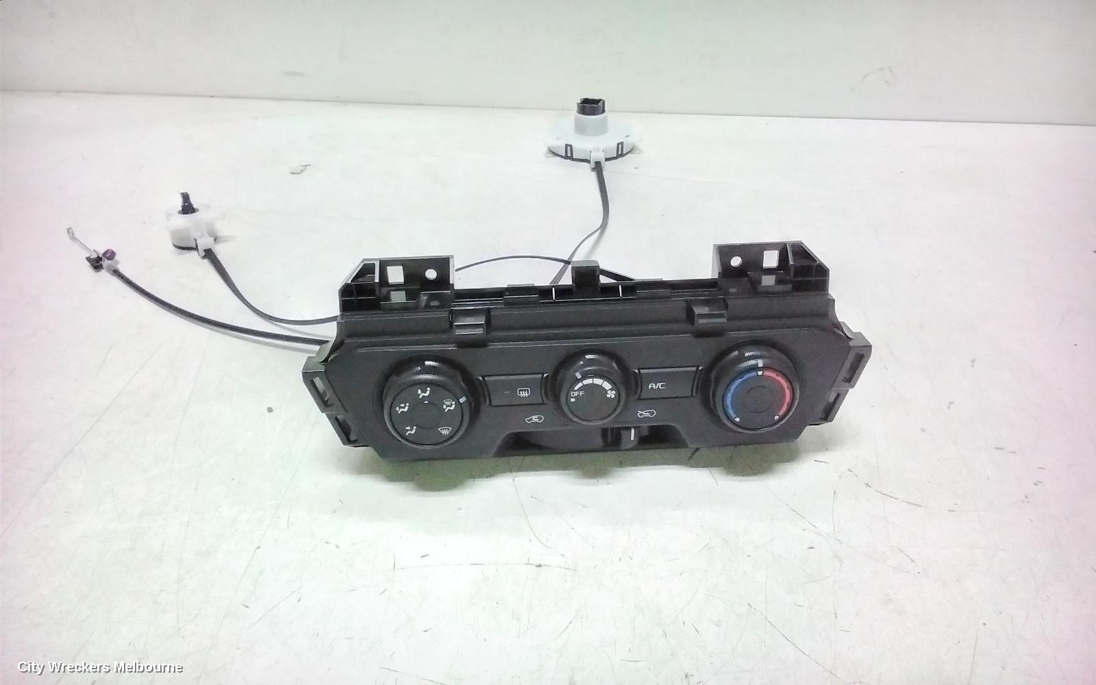 ISUZU DMAX HEATER/AC CONTROLS, NON CLIMATE CONTROL, W/ DEMIST TYPE (EXTRA/DUAL CAB), RG, 07/2020 ONWARDS