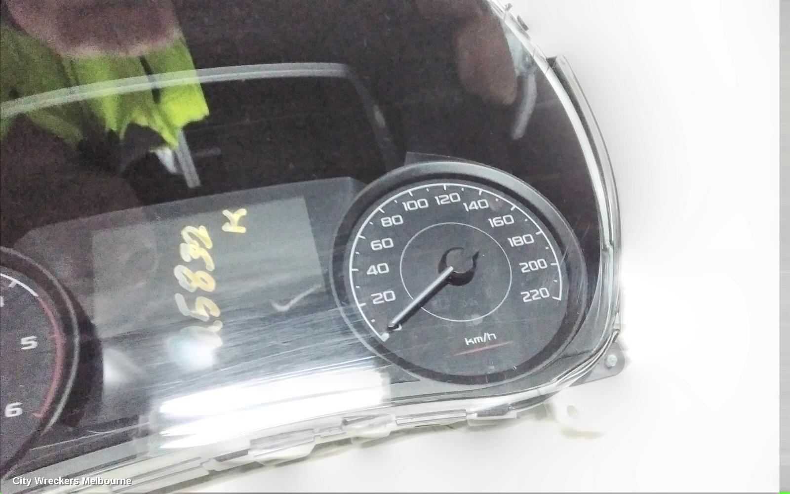 ISUZU DMAX INSTRUMENT CLUSTER, RG, INSTRUMENT CLUSTER, AUTO T/M, LS/SX, 07/2020 ONWARDS