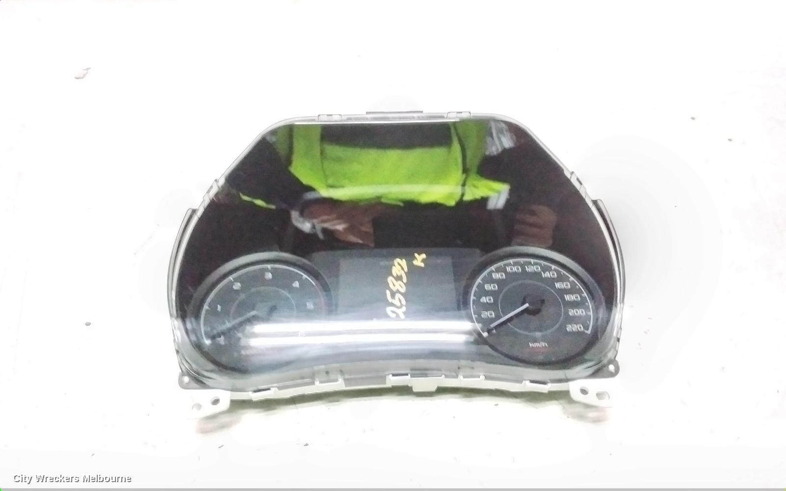 ISUZU DMAX INSTRUMENT CLUSTER, RG, INSTRUMENT CLUSTER, AUTO T/M, LS/SX, 07/2020 ONWARDS