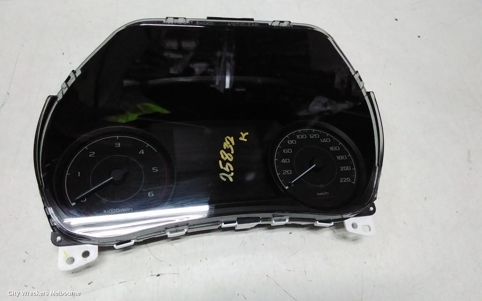ISUZU DMAX INSTRUMENT CLUSTER, RG, INSTRUMENT CLUSTER, AUTO T/M, LS/SX, 07/2020 ONWARDS