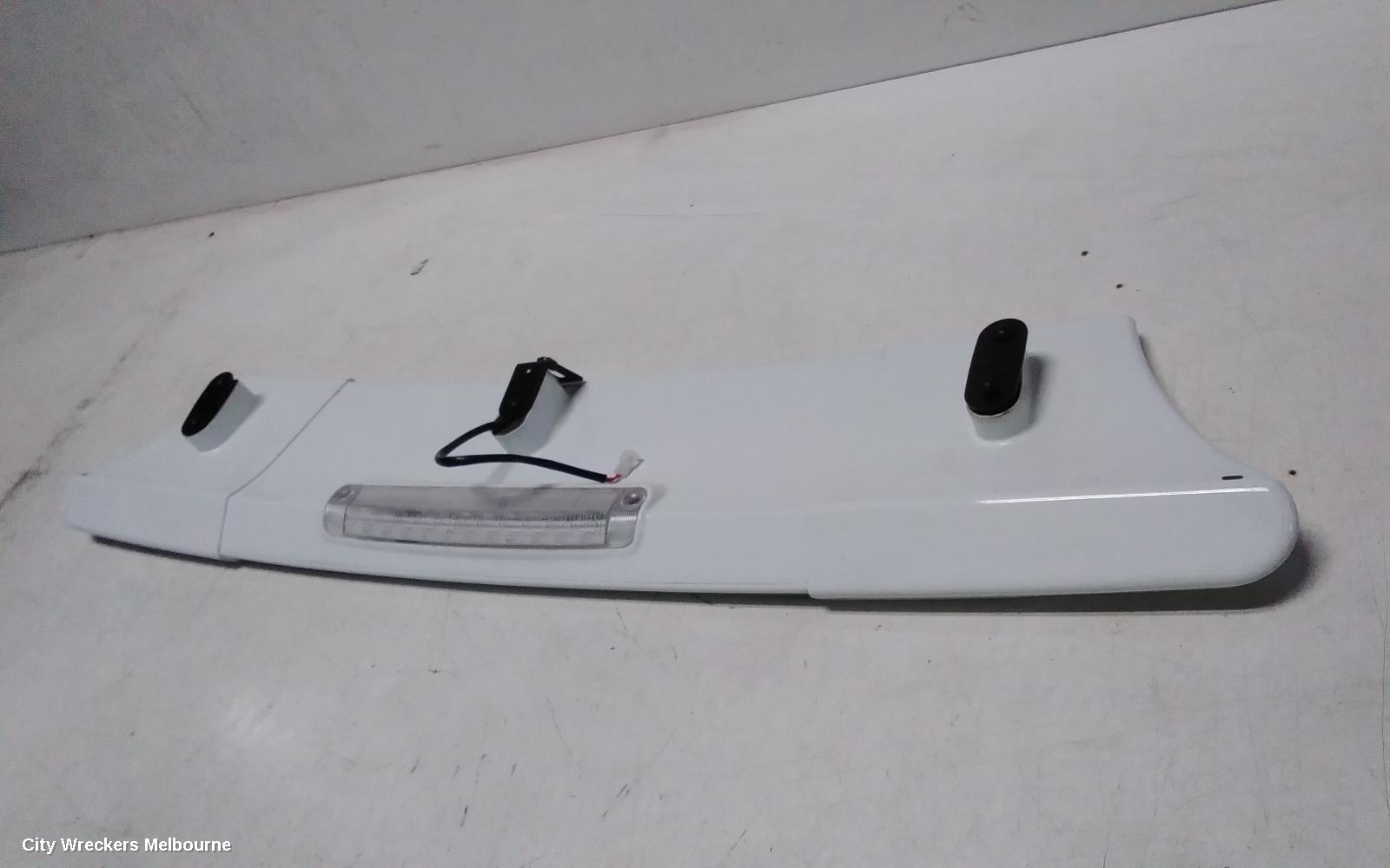 ISUZU DMAX REAR SPOILER, RG, 07/2020 ONWARDS
