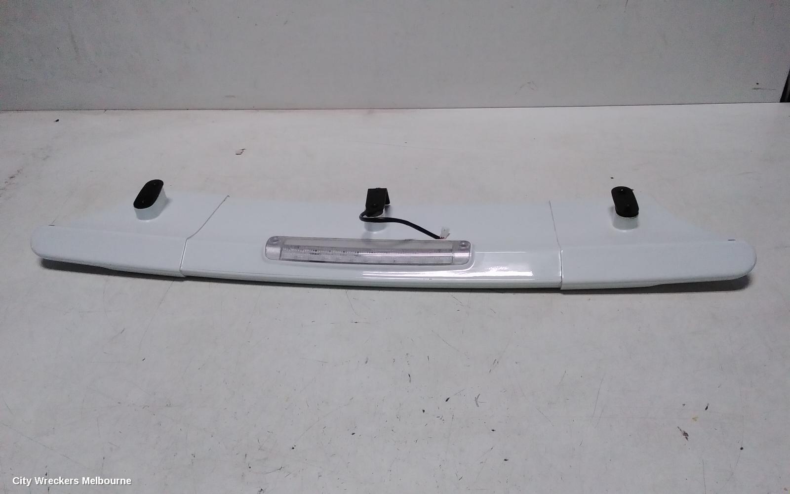 ISUZU DMAX REAR SPOILER, RG, 07/2020 ONWARDS
