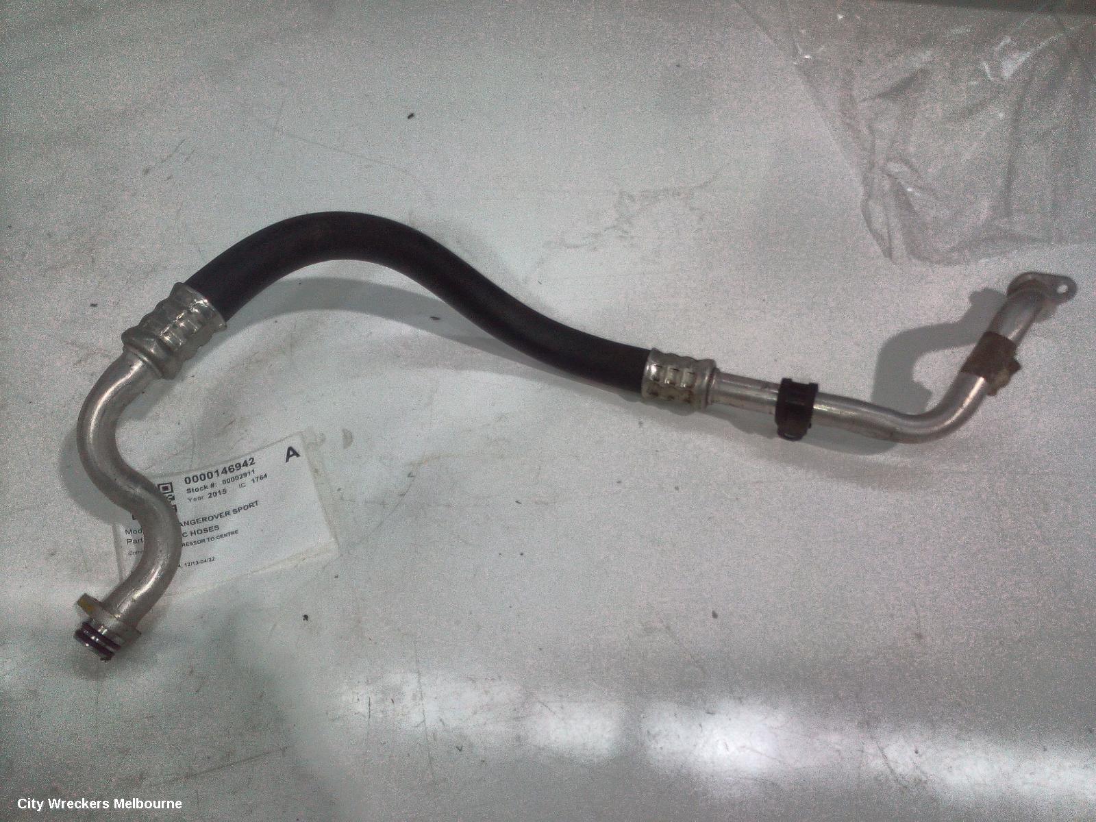 LAND ROVER RANGEROVER SPORT A/C HOSES, L494, 12/2013 - 04/2022
