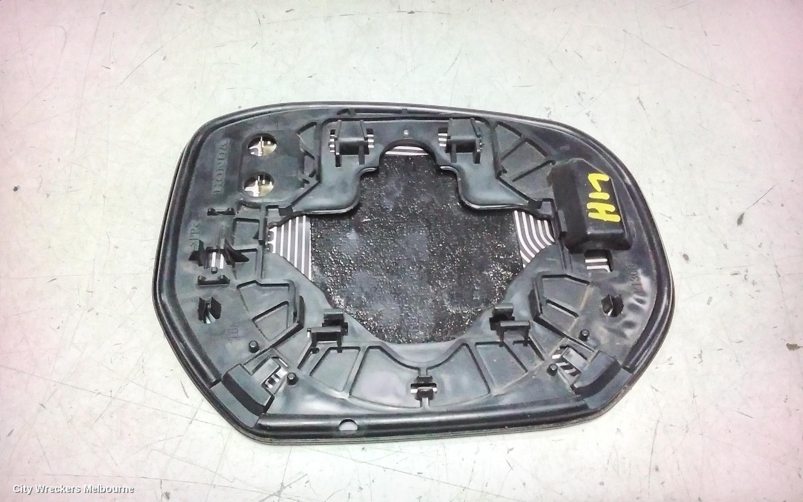 HONDA ODYSSEY LEFT DOOR MIRROR, RC1, POWER FOLD, COLOUR CODED, NON CAMERA & NON BLIND SPOT TYPE, 02/2014 - 03/2022