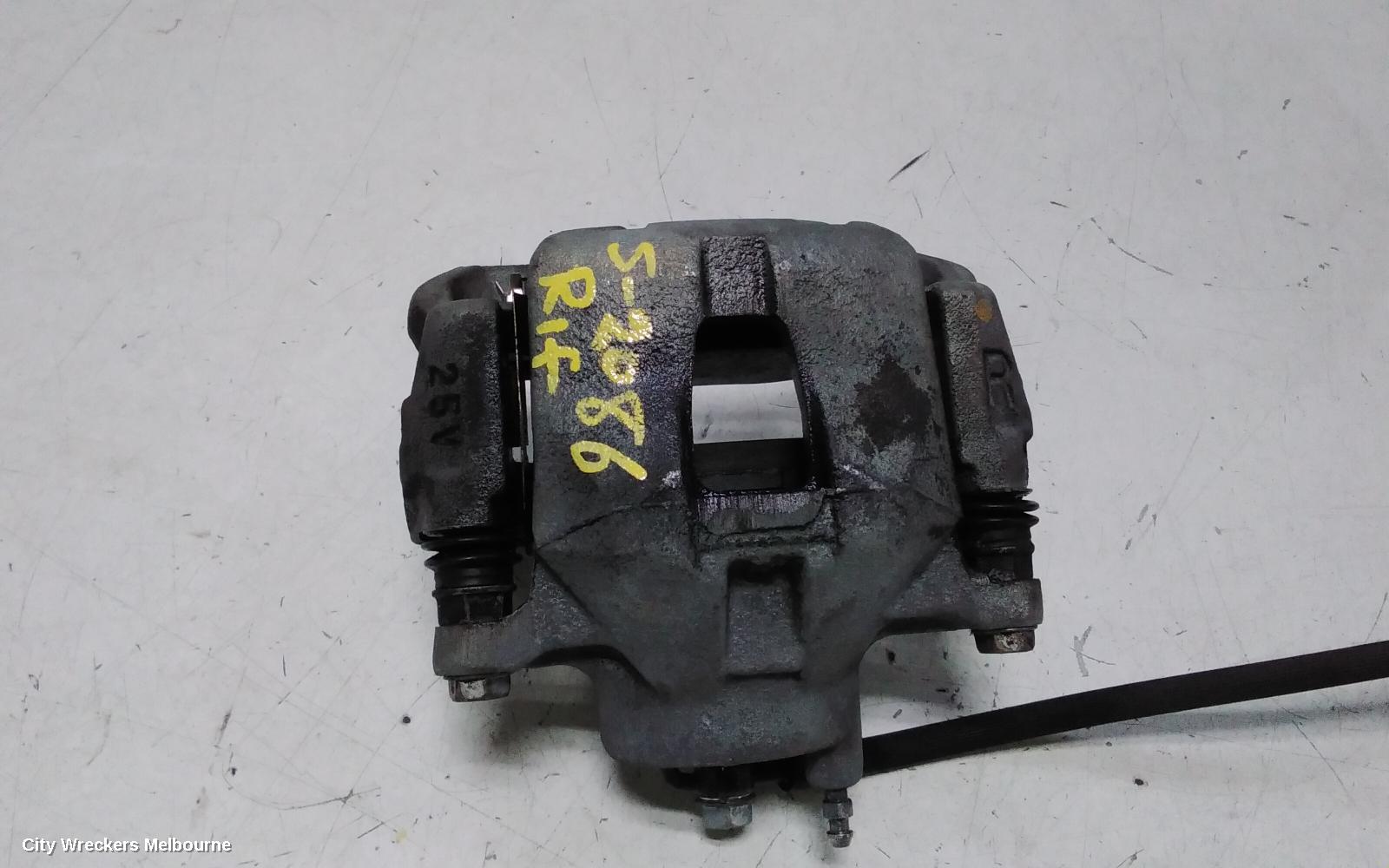 TOYOTA COROLLA CALIPER, RH FRONT, STANDARD, ZZE122 (JAPAN-VIN JTD), AISIN BRAND, 12/2001 - 06/2007
