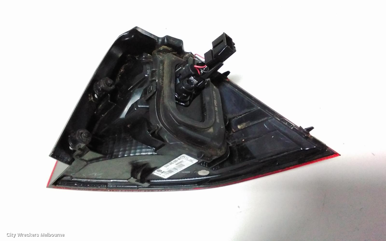 VOLKSWAGEN GOLF LEFT TAILLIGHT, GEN 7, HATCH, STANDARD, NON LED TYPE, 03/2013 - 03/2017
