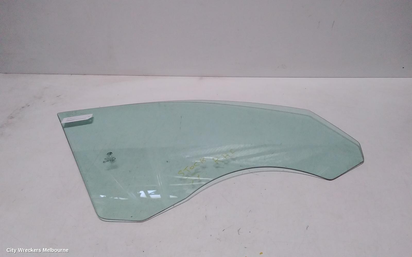 ALFA ROMEO 159 RIGHT FRONT DOOR WINDOW, 06/2006 - 01/2012