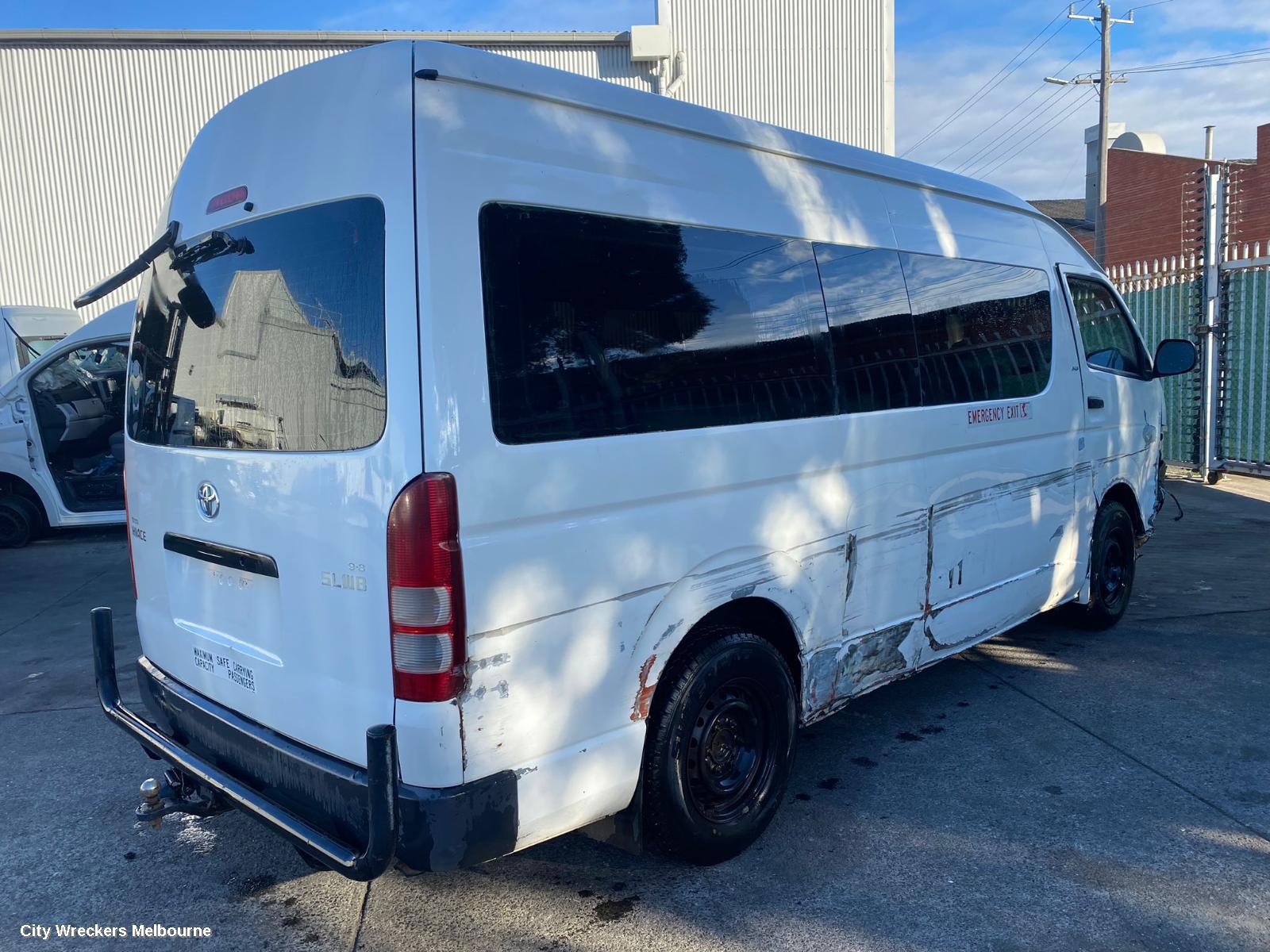 TOYOTA HIACE STARTER, DIESEL, 3.0, 1KD-FTV, TURBO, MANUAL T/M TYPE, KDH, 09/2006 - 04/2019