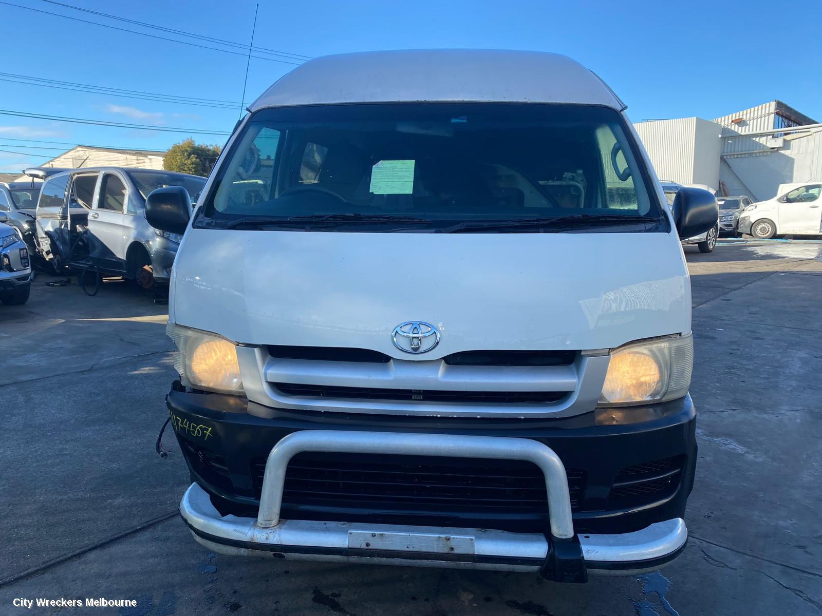 TOYOTA HIACE STARTER, DIESEL, 3.0, 1KD-FTV, TURBO, MANUAL T/M TYPE, KDH, 09/2006 - 04/2019