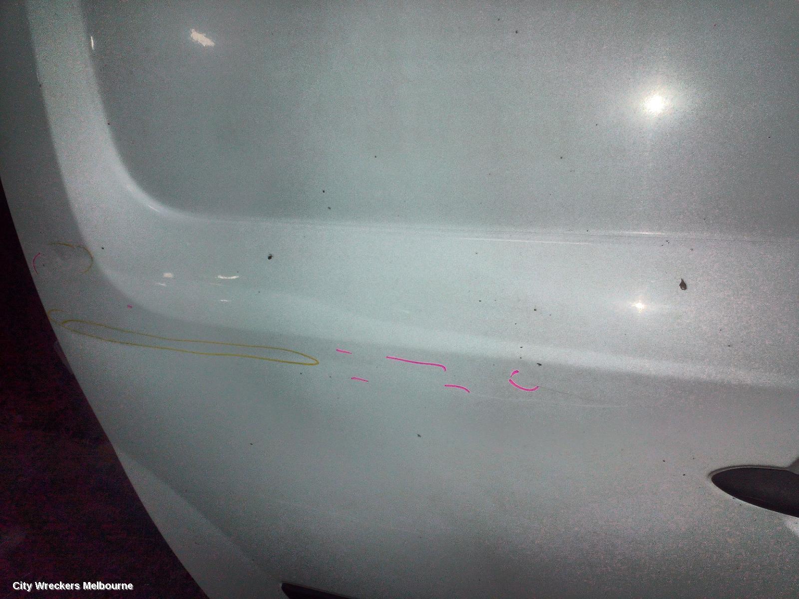 RENAULT KANGOO RIGHT REAR DOOR, X61, PANEL TYPE SLIDING DOOR, 10/2010 - 02/2022