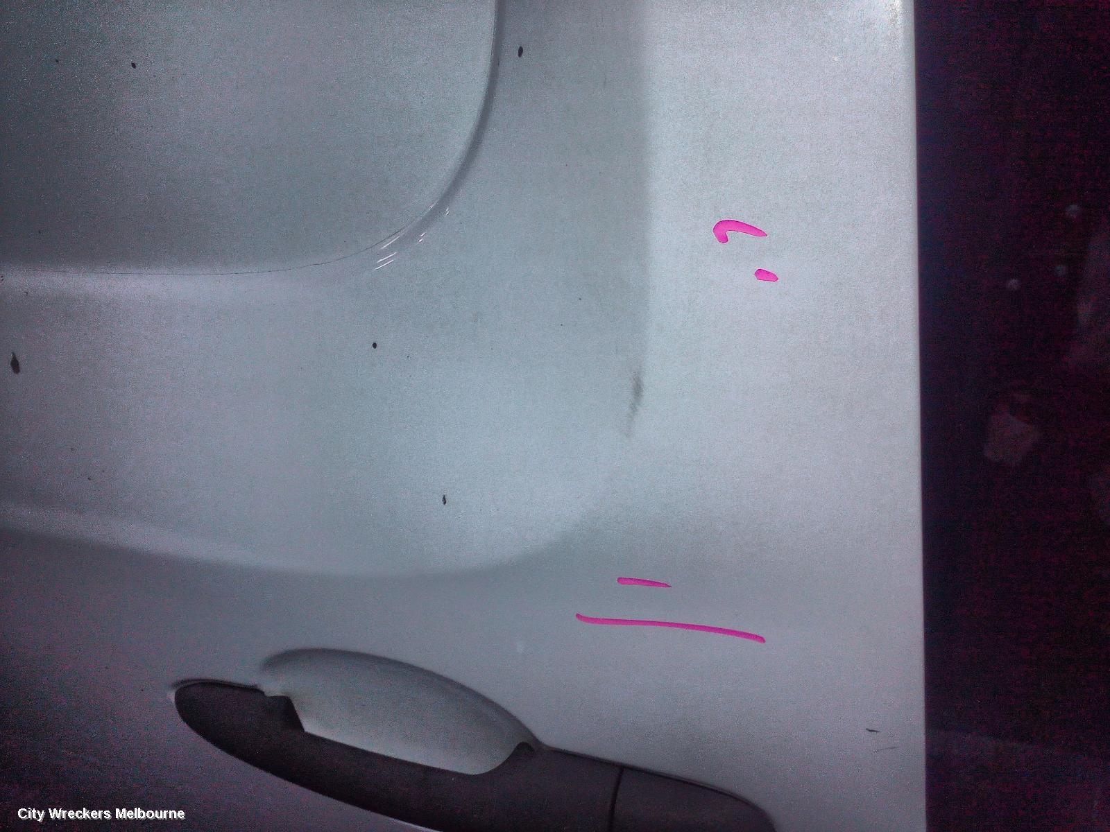 RENAULT KANGOO RIGHT REAR DOOR, X61, PANEL TYPE SLIDING DOOR, 10/2010 - 02/2022